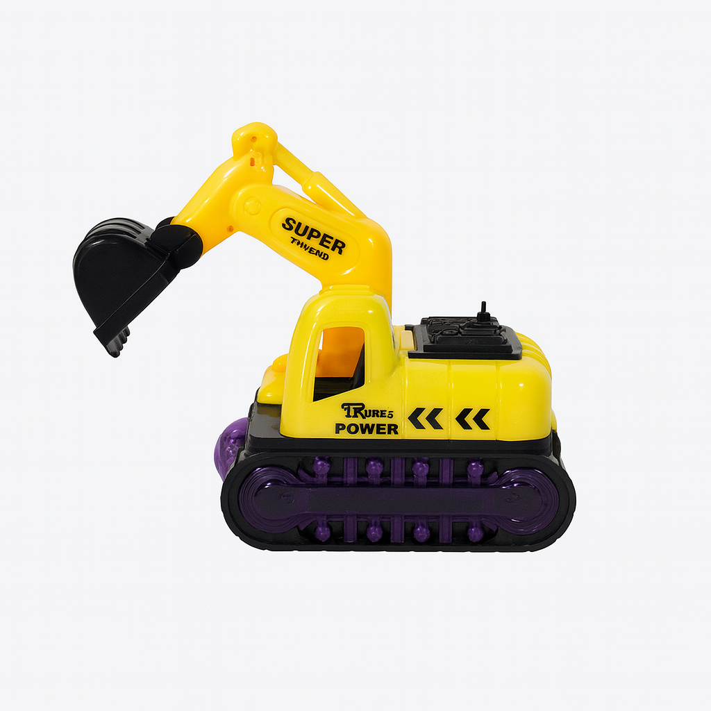 Escavadeira Elétrica Infantil com Luz e Música – Caminhão de Construção - Foto 4