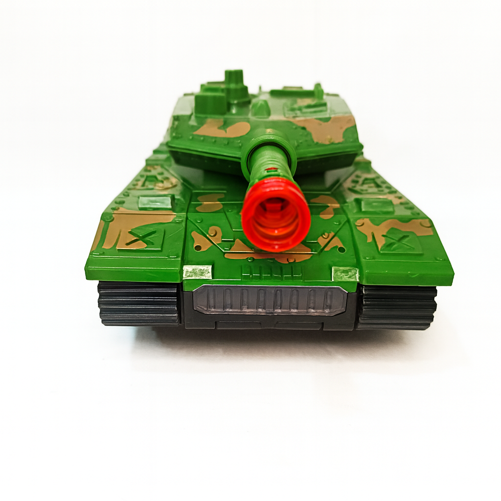 Tanque de Guerra Militar Infantil Combat Tank 2 em 1 – Brinquedo Transformável com Rodas