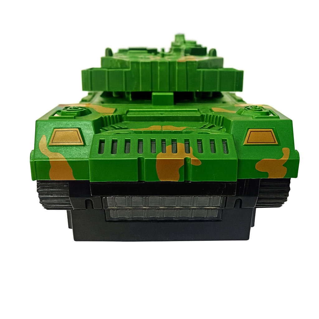 Tanque de Guerra Militar Infantil Combat Tank 2 em 1 – Brinquedo Transformável com Rodas - Foto 3
