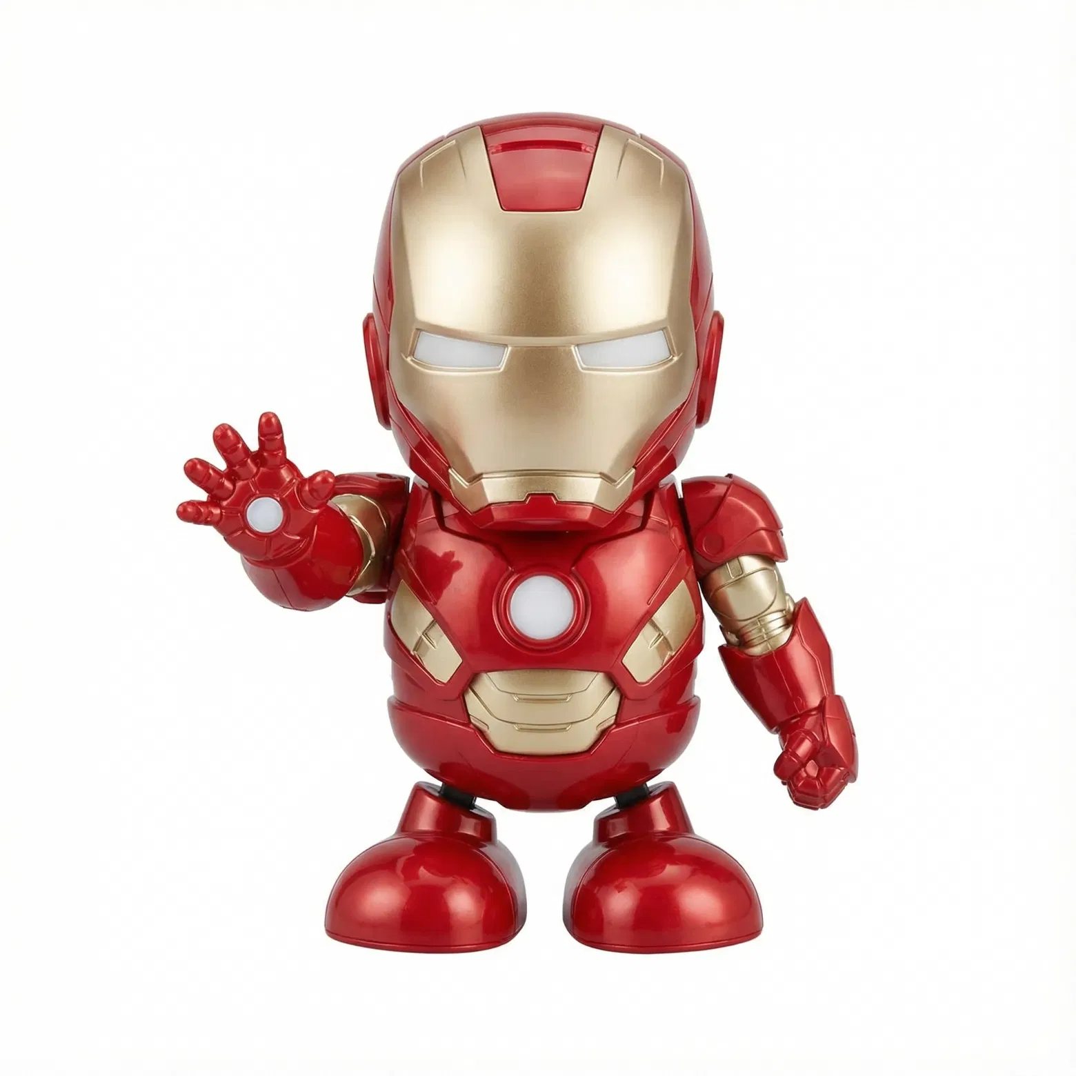 Boneco Robô Homem de Ferro Dançarino - Dance Hero - Brinquedo Infantil com Luz e Som