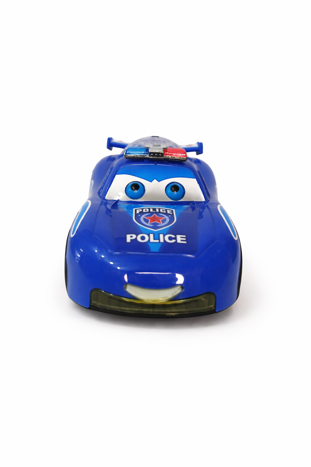 Carrinho de Polícia Infantil Force Police com Luz Colorida Giratória