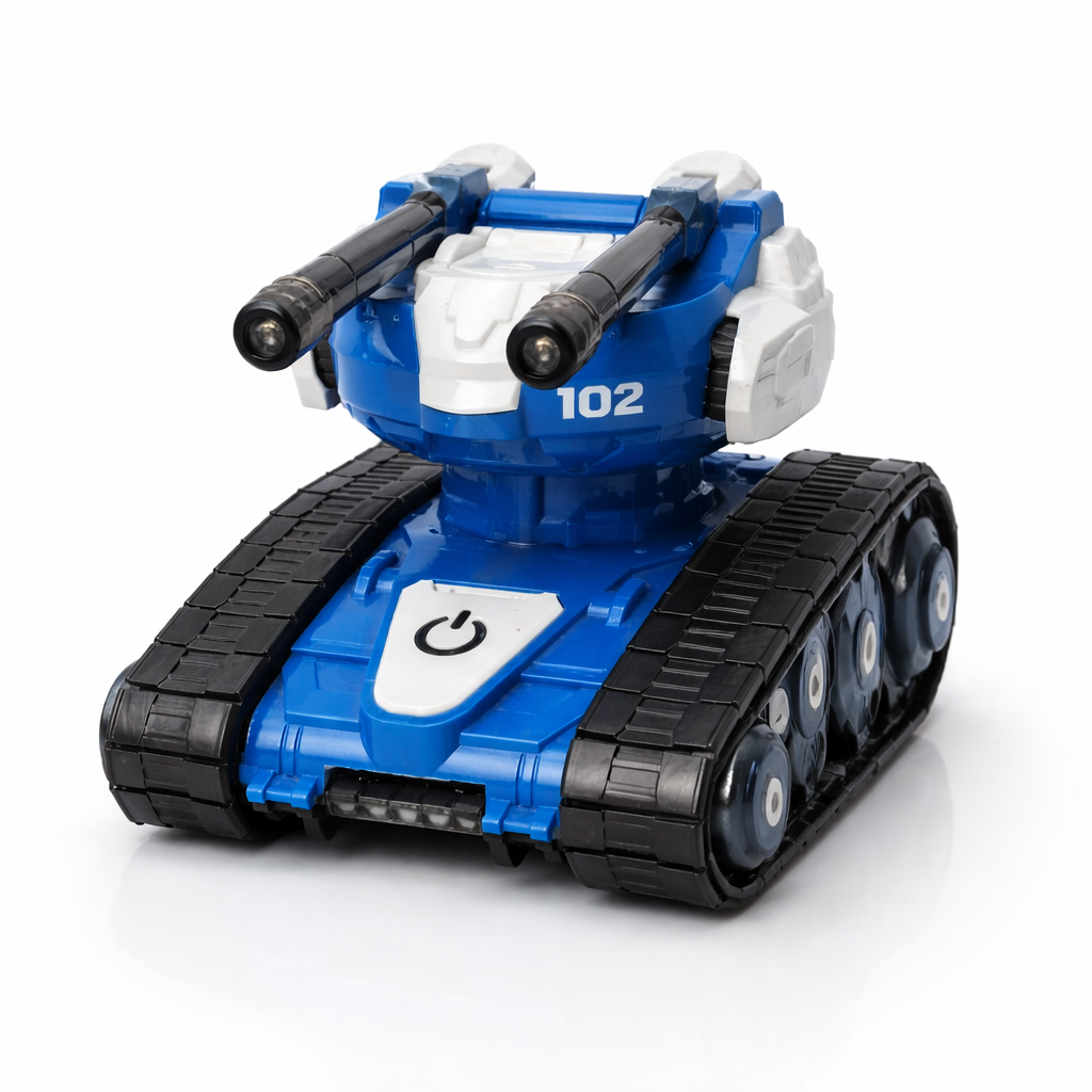 Carrinho Tanque de Batalha 101 Super Power – Brinquedo Infantil com Luz e Movimento