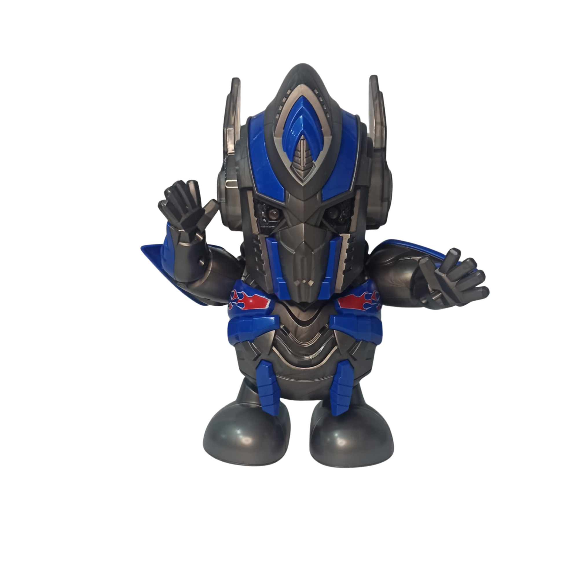 Boneco Robô Guerreiro Azul – Brinquedo Infantil Estilo Transformer