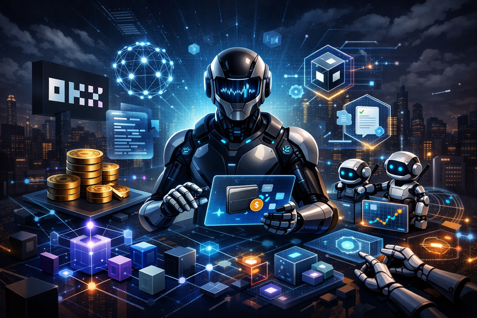 OKX 推出 OnchainOS 開發工具包,進軍 AI 代理機器人領域