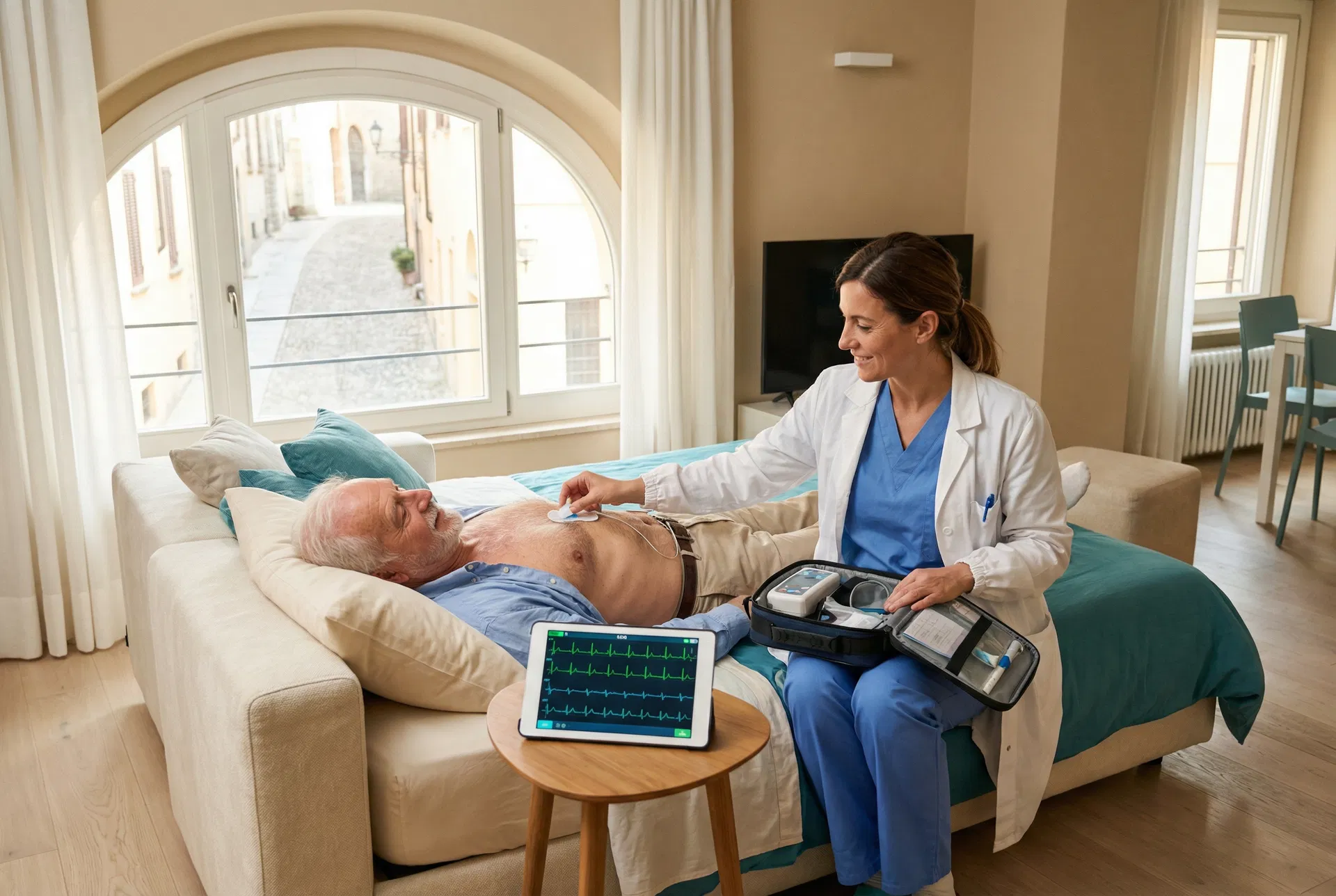 Visita Cardiologica con ECG a Domicilio