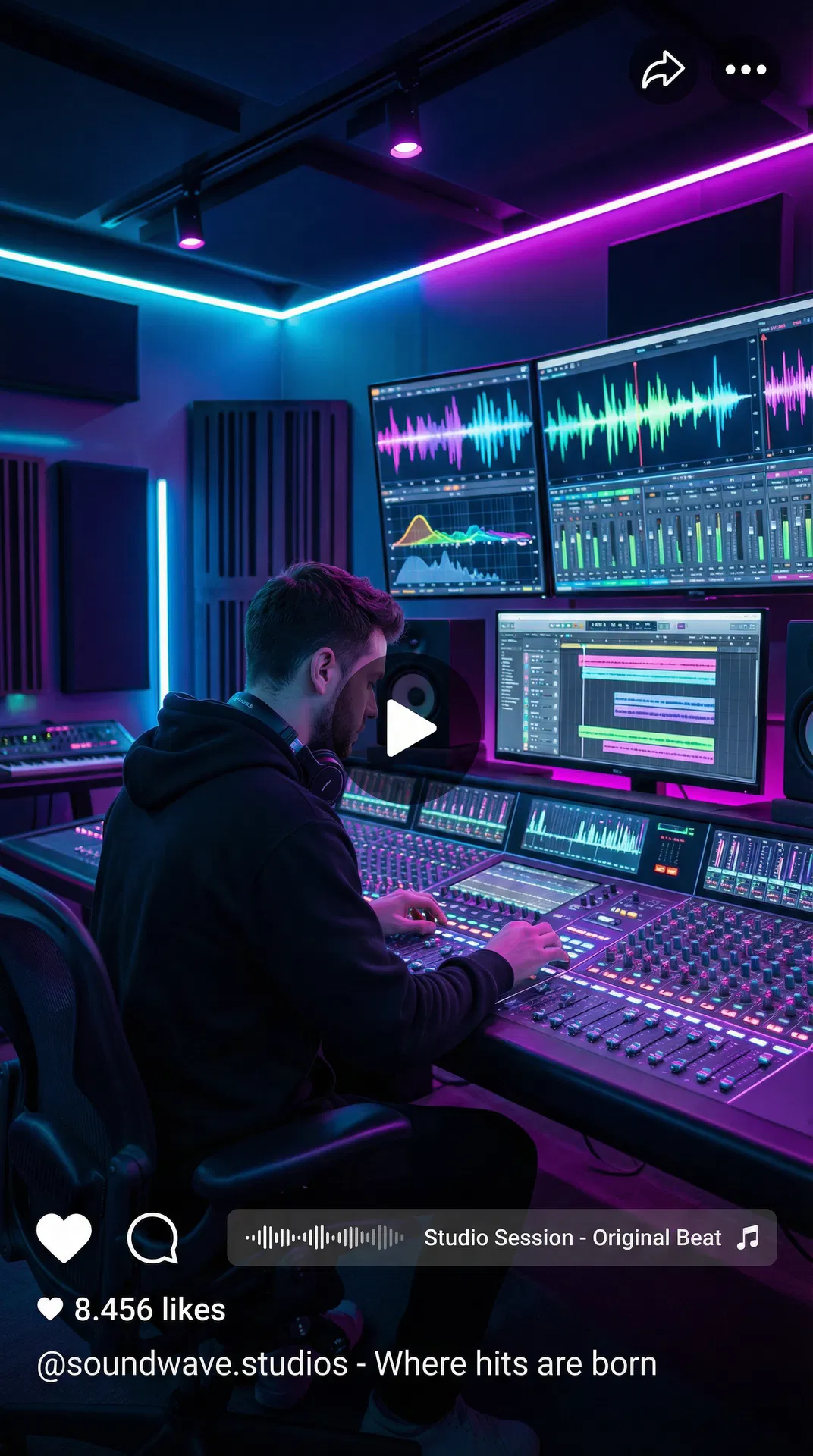 Music Studio Instagram Reel