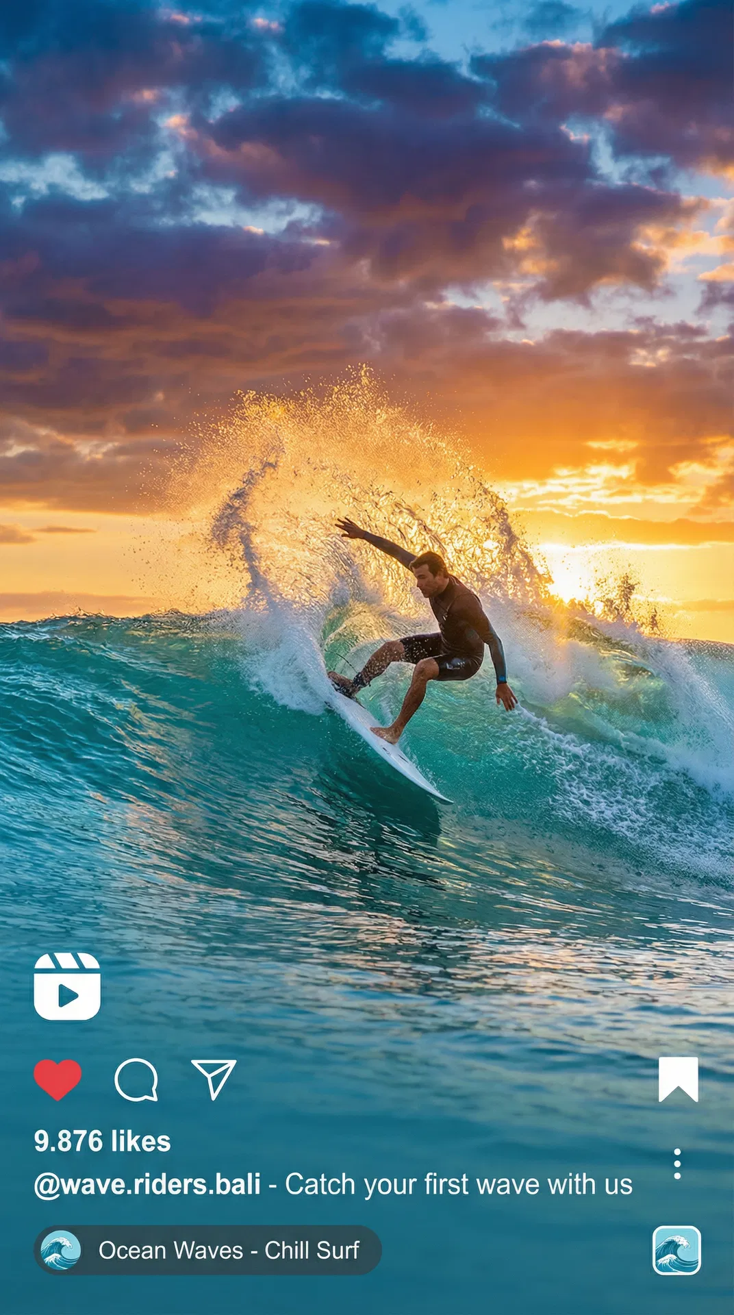 Surf Coach Instagram Reel