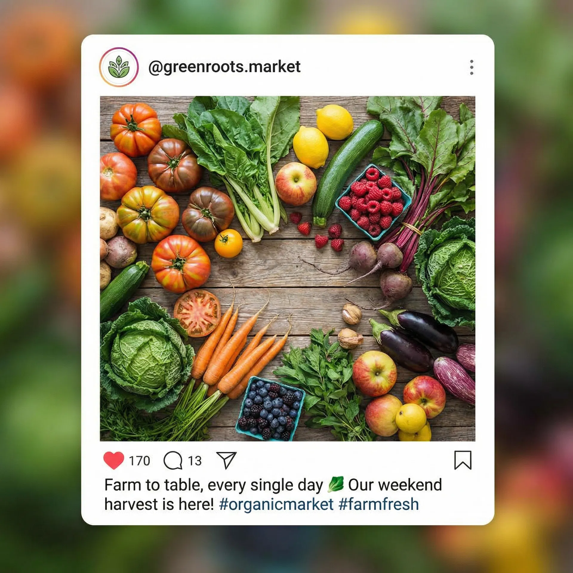 Organic Market Post