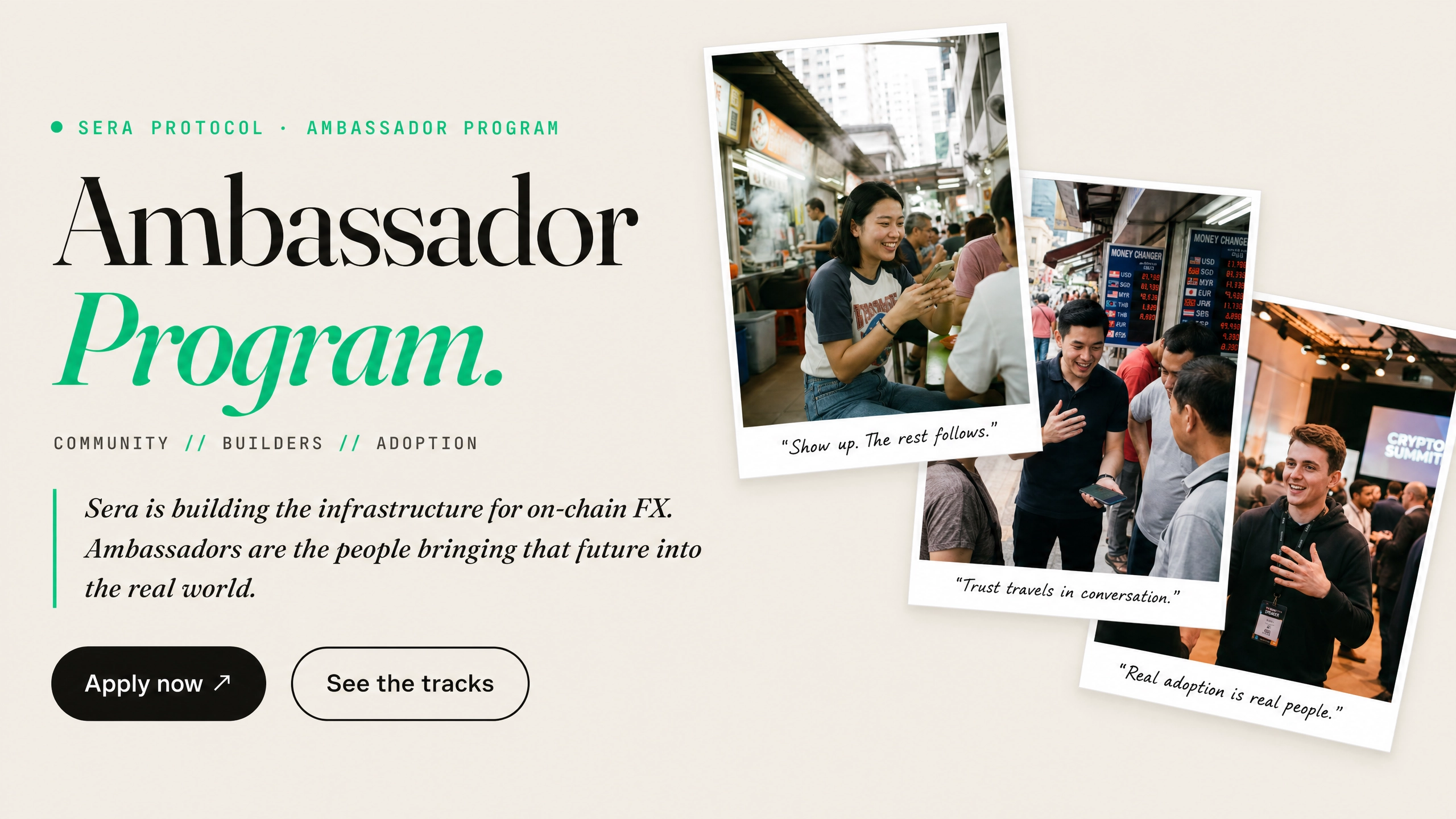 Sera Protocol Ambassador Program | Join & Earn XP