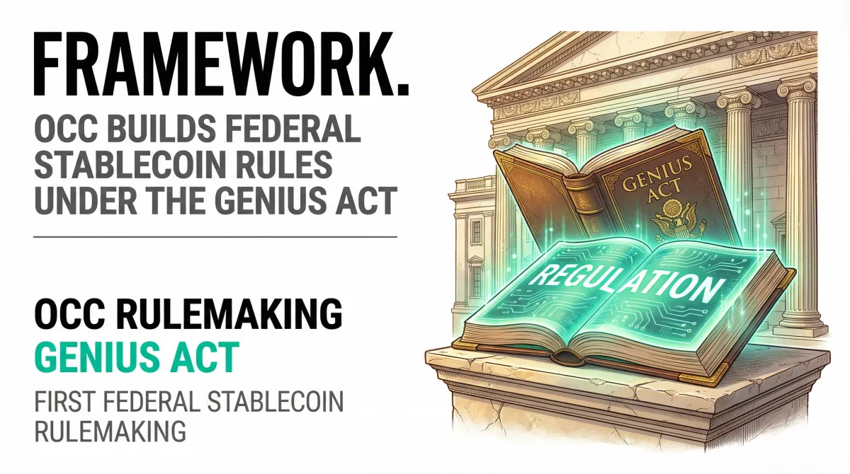 OCC Proposes Sweeping Rulemaking to Build Federal Stablecoin Framework Under the GENIUS Act