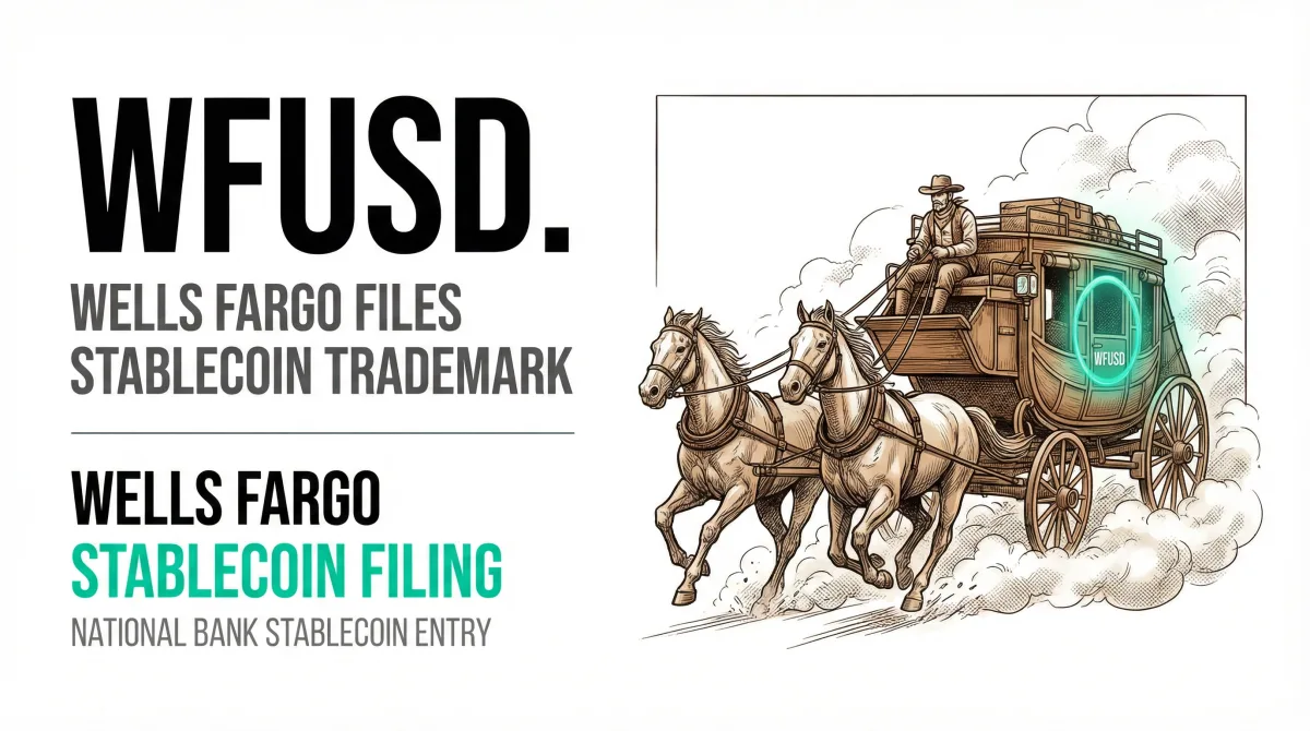 Wells Fargo Files WFUSD Trademark, Signaling Stablecoin and Blockchain Ambitions