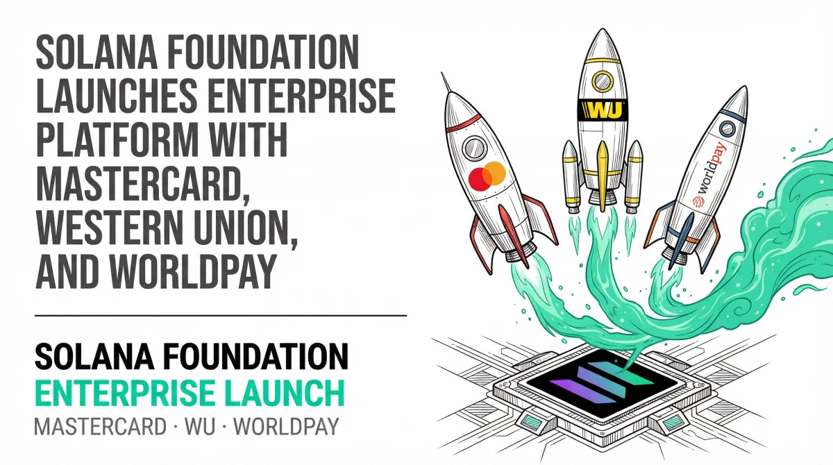 Solana Foundation Launches Enterprise Developer Platform With Mastercard, Western Union and Worldpay as Early Adopters