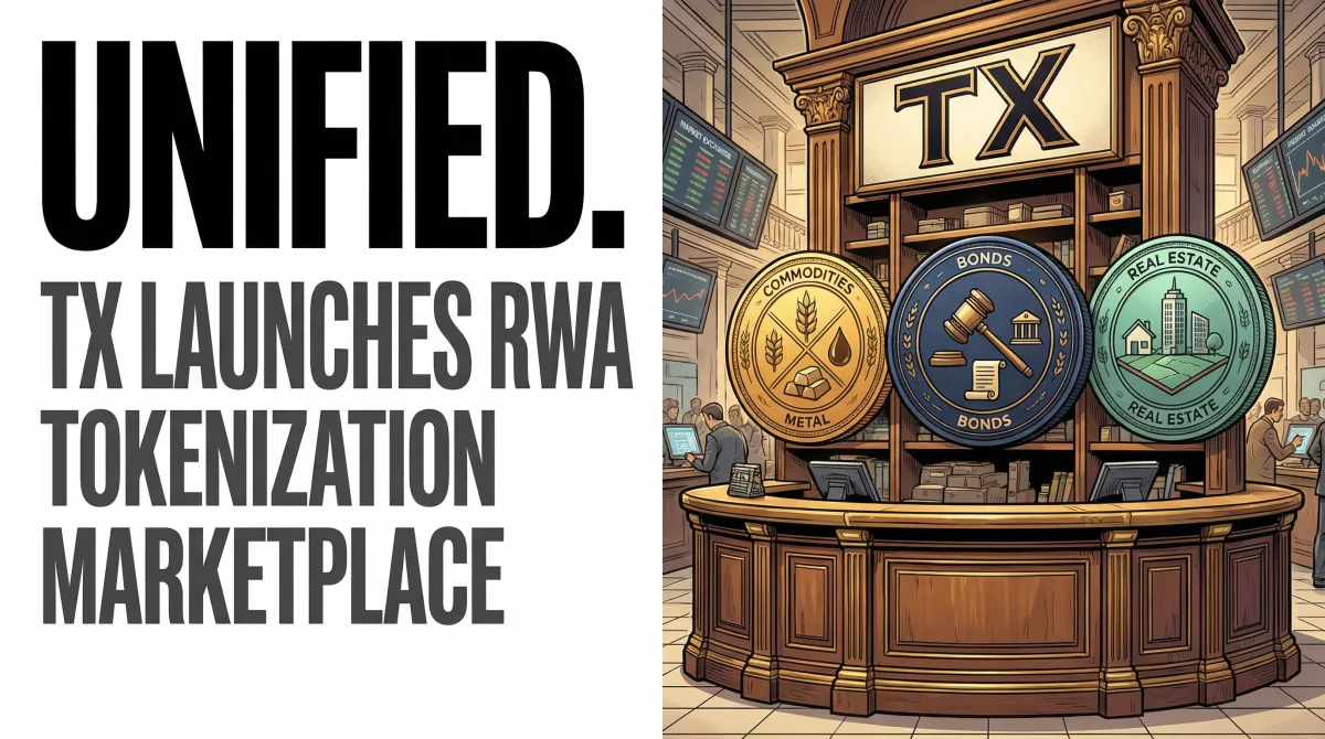 tx Launches Unified RWA Tokenization Marketplace After Sologenic-Coreum Merger