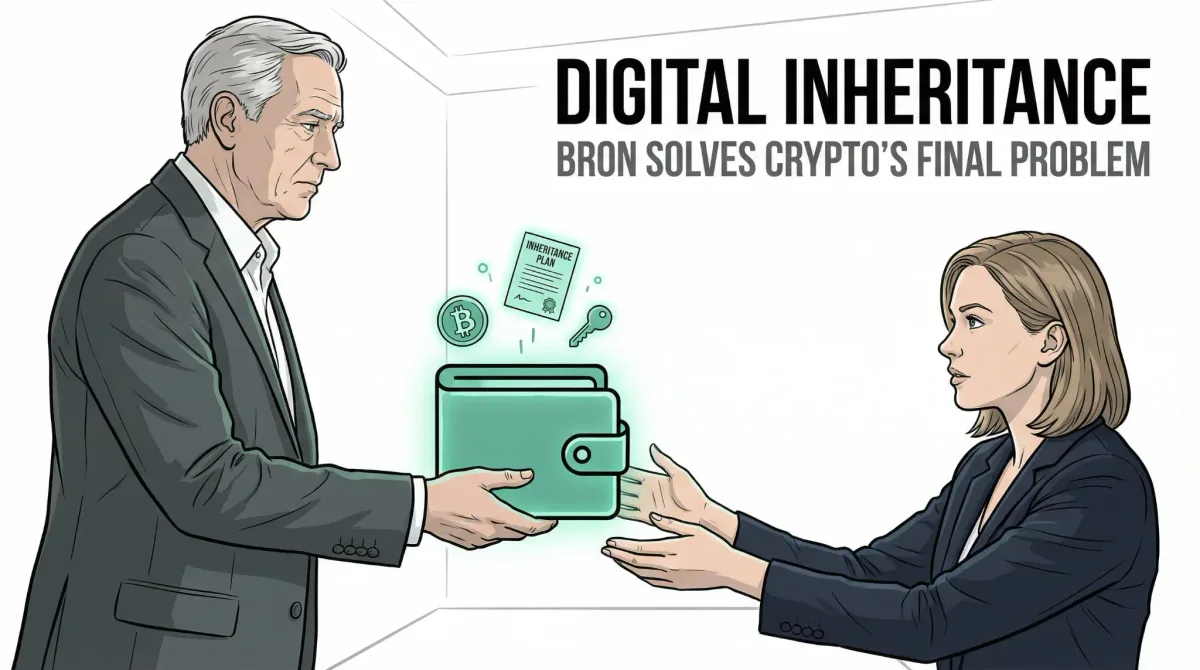 Bron Launches Digital Inheritance Feature for Self-Custody Wallets