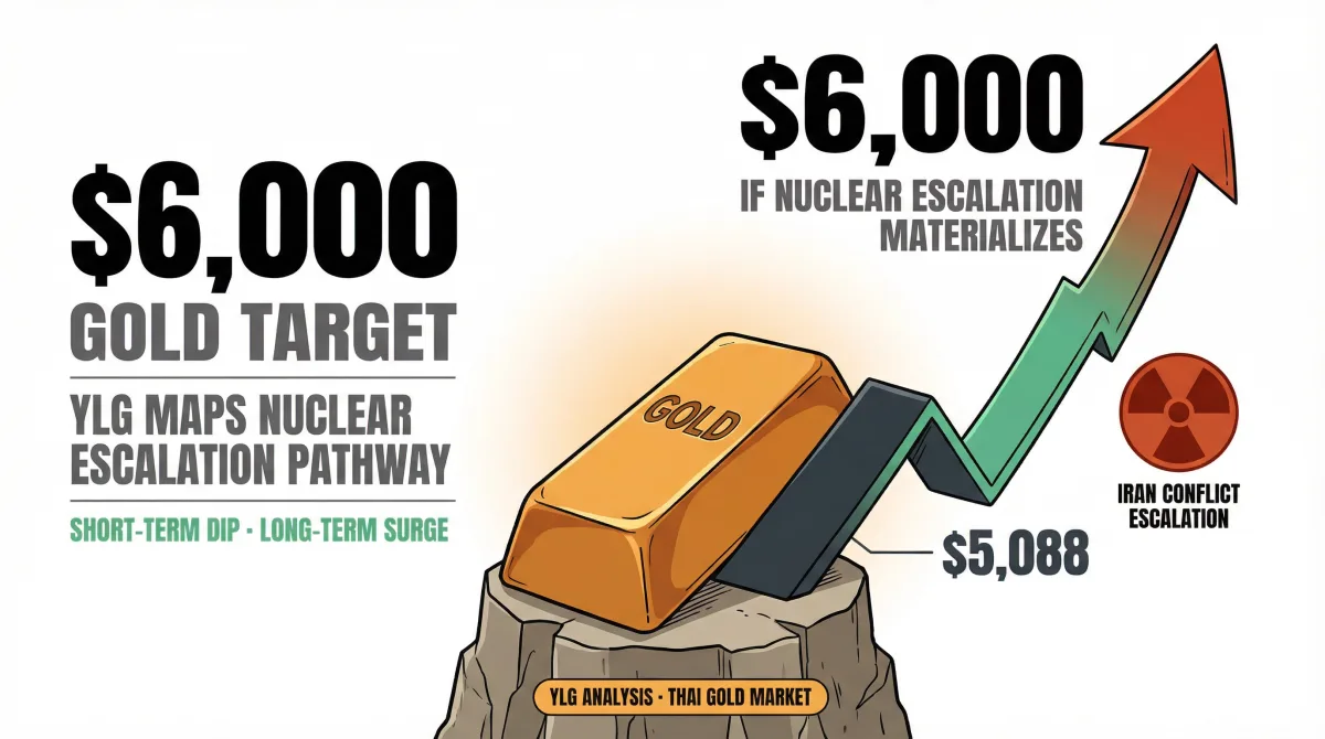 YLG Analysis: Gold Could Reach $6,000 if Nuclear Escalation Materializes