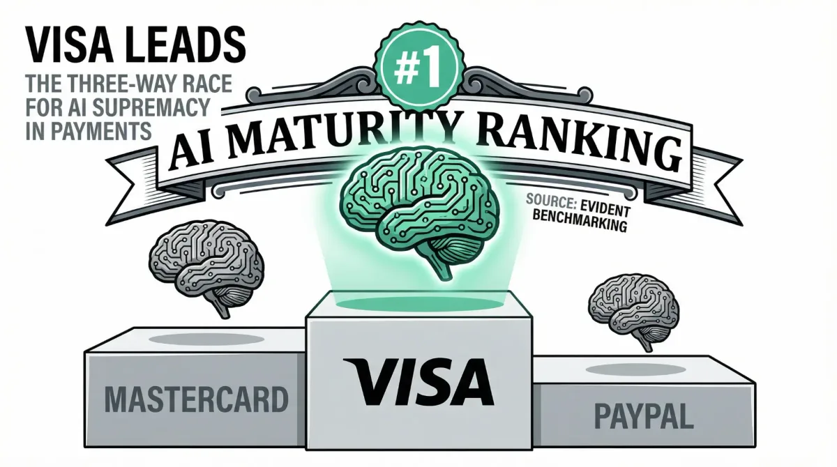 Visa Leads Payment Industry in Three-Way Race for AI Supremacy