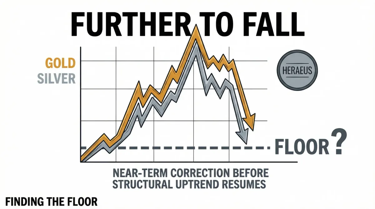 Gold and Silver Prices Have Further to Fall Before Reaching Floor, Says Heraeus