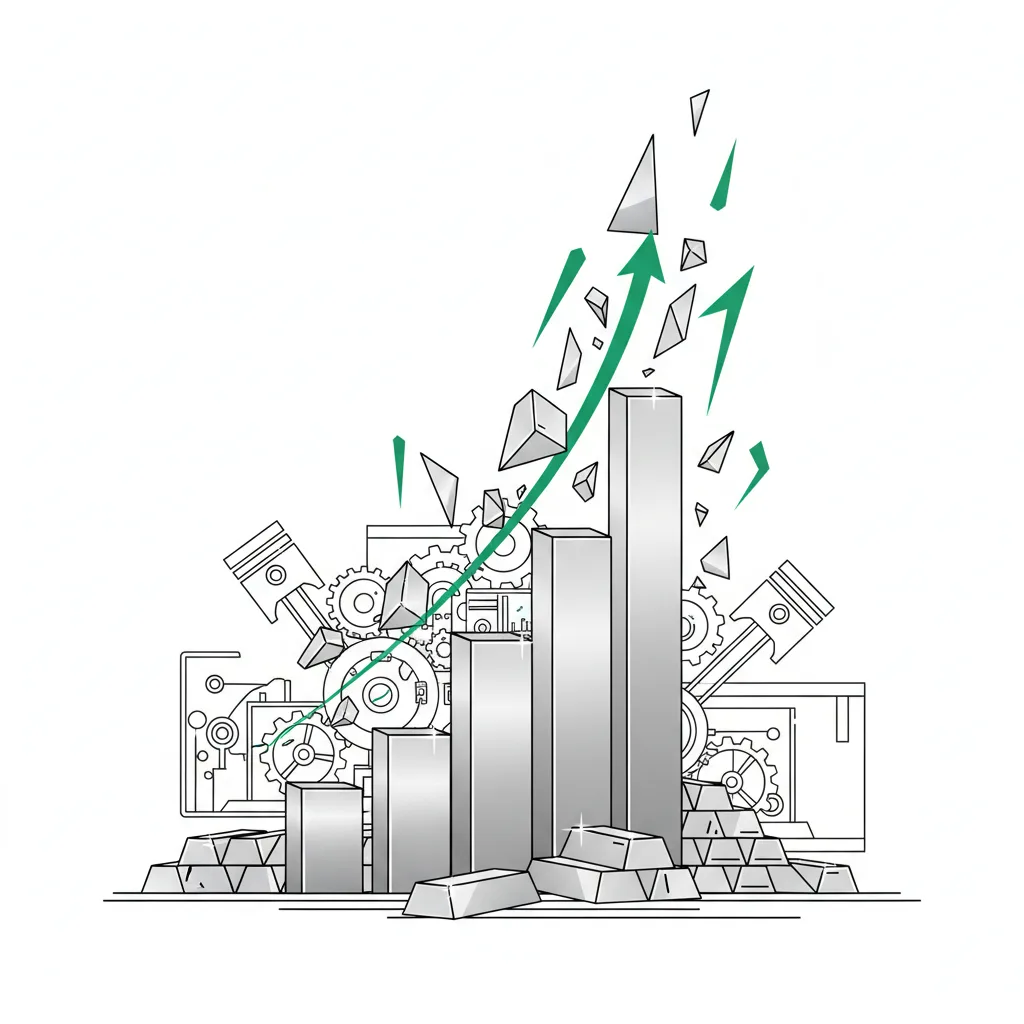 Silver Explodes to Record $110: The Industrial Metal Outpaces Gold in Historic Surge