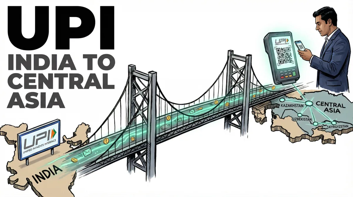8B and PayU Build First India-Central Asia Payment Bridge, Bringing UPI to Kazakhstan, Uzbekistan, and Kyrgyzstan