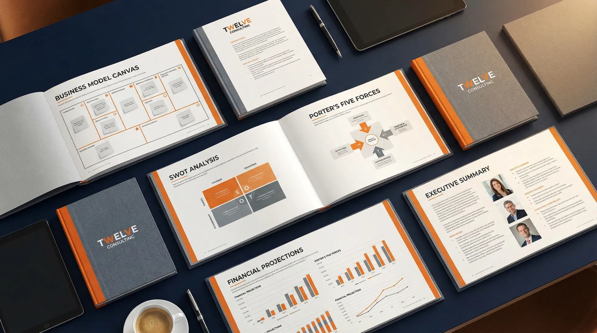 Relatórios PDF profissionais gerados pelo Twelve Tools