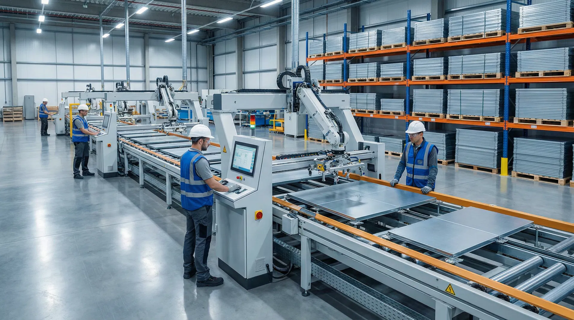 Modern production facility