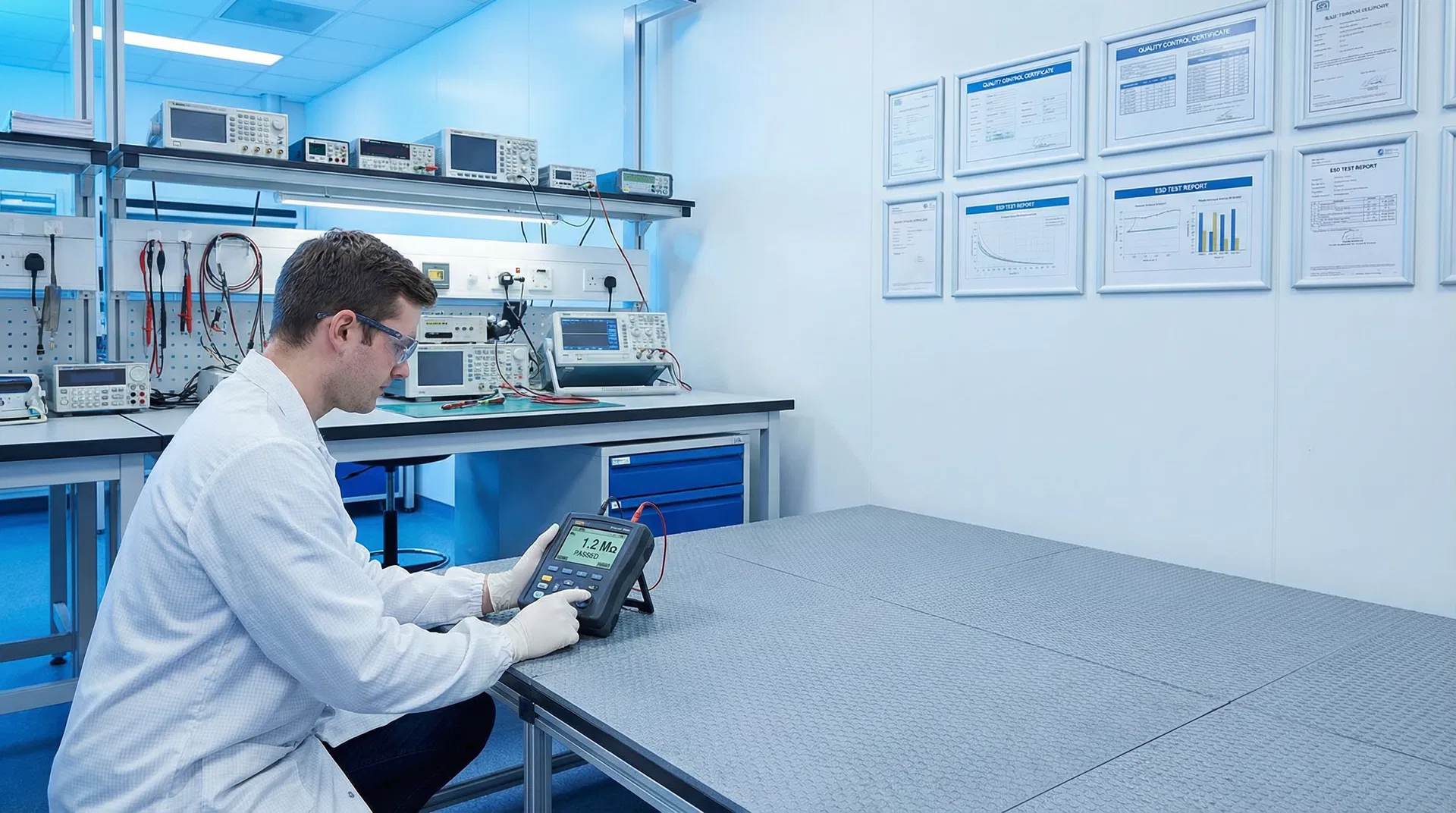 Quality testing laboratory