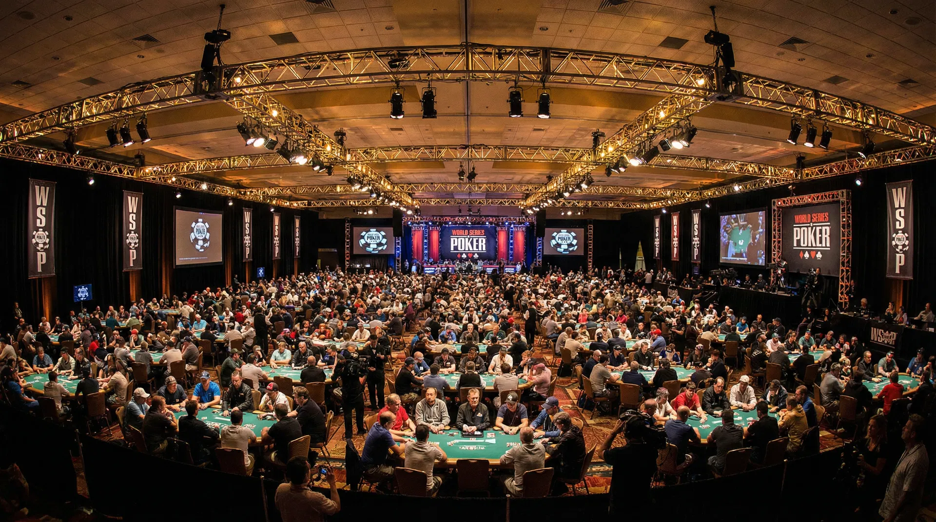 WSOP Tournament Floor