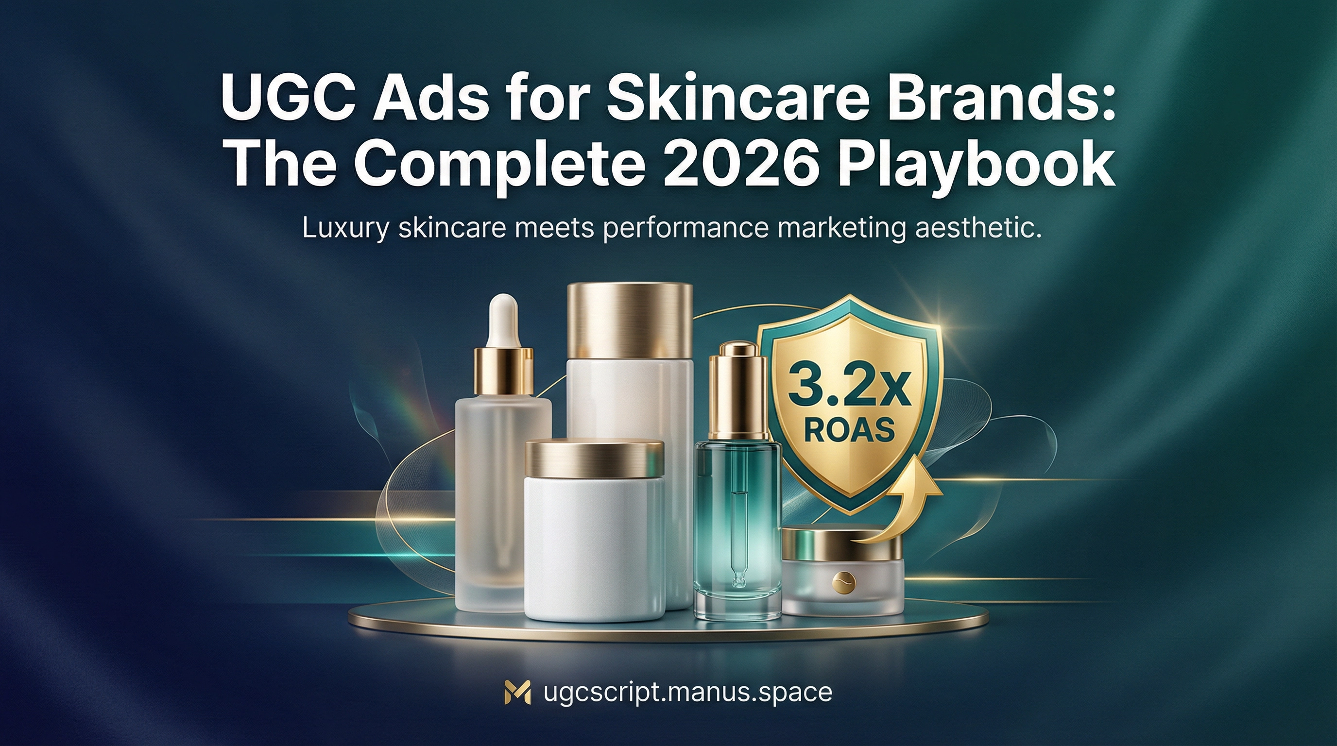 UGC Ads for Skincare Brands: The Complete 2026 Playbook