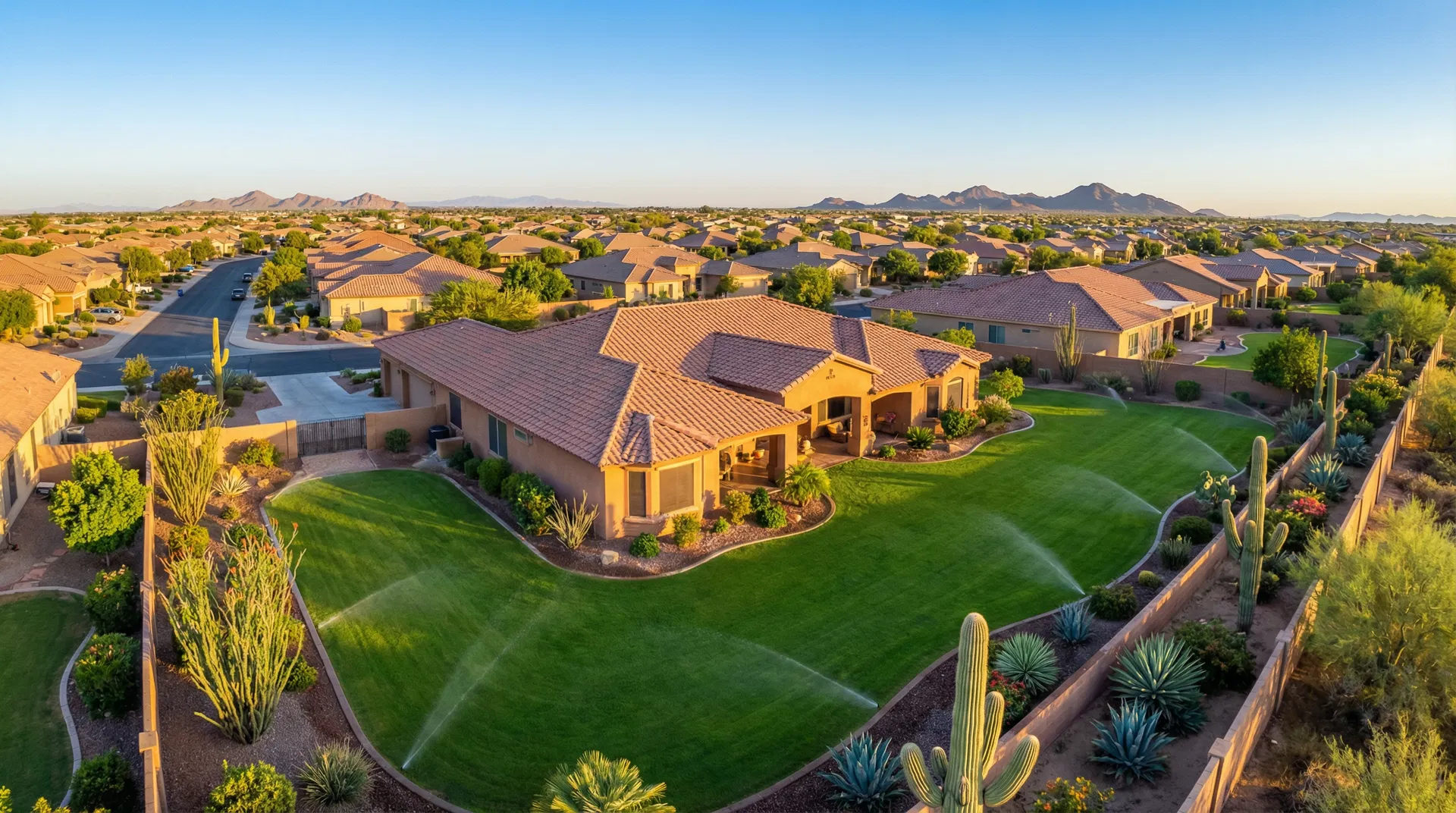 Chandler Arizona irrigation repair service area