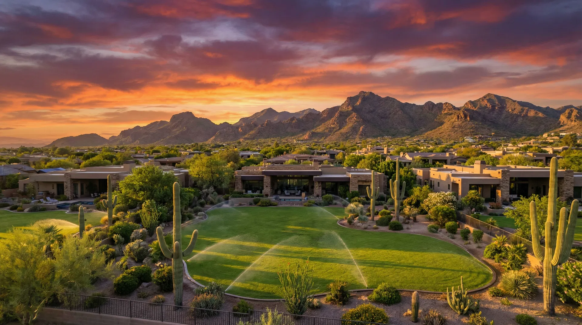 Phoenix irrigation repair service area