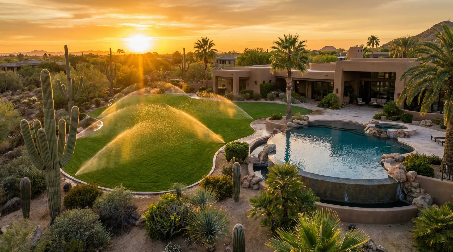 Scottsdale irrigation repair service area