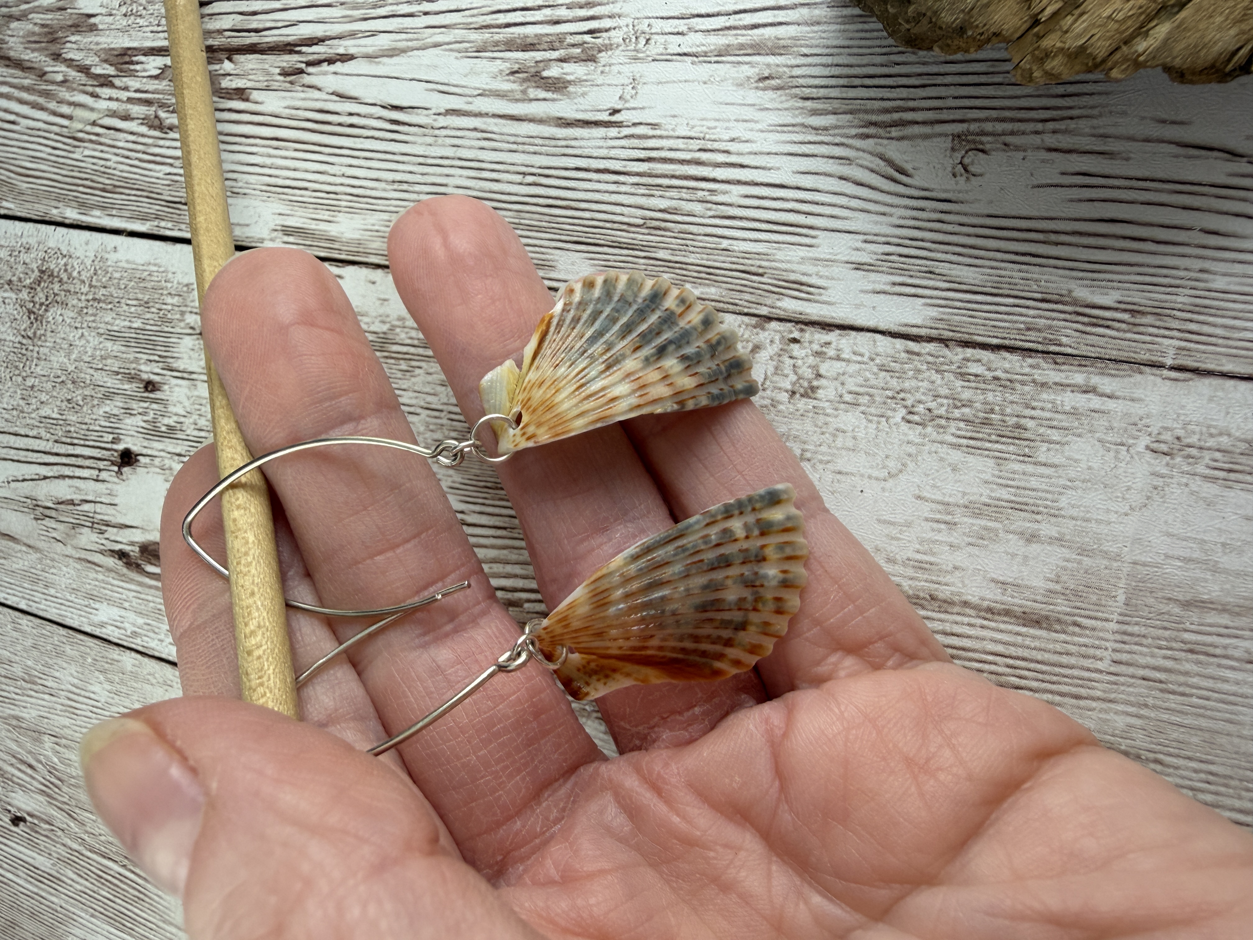 Half Shell Earrings thumbnail 3