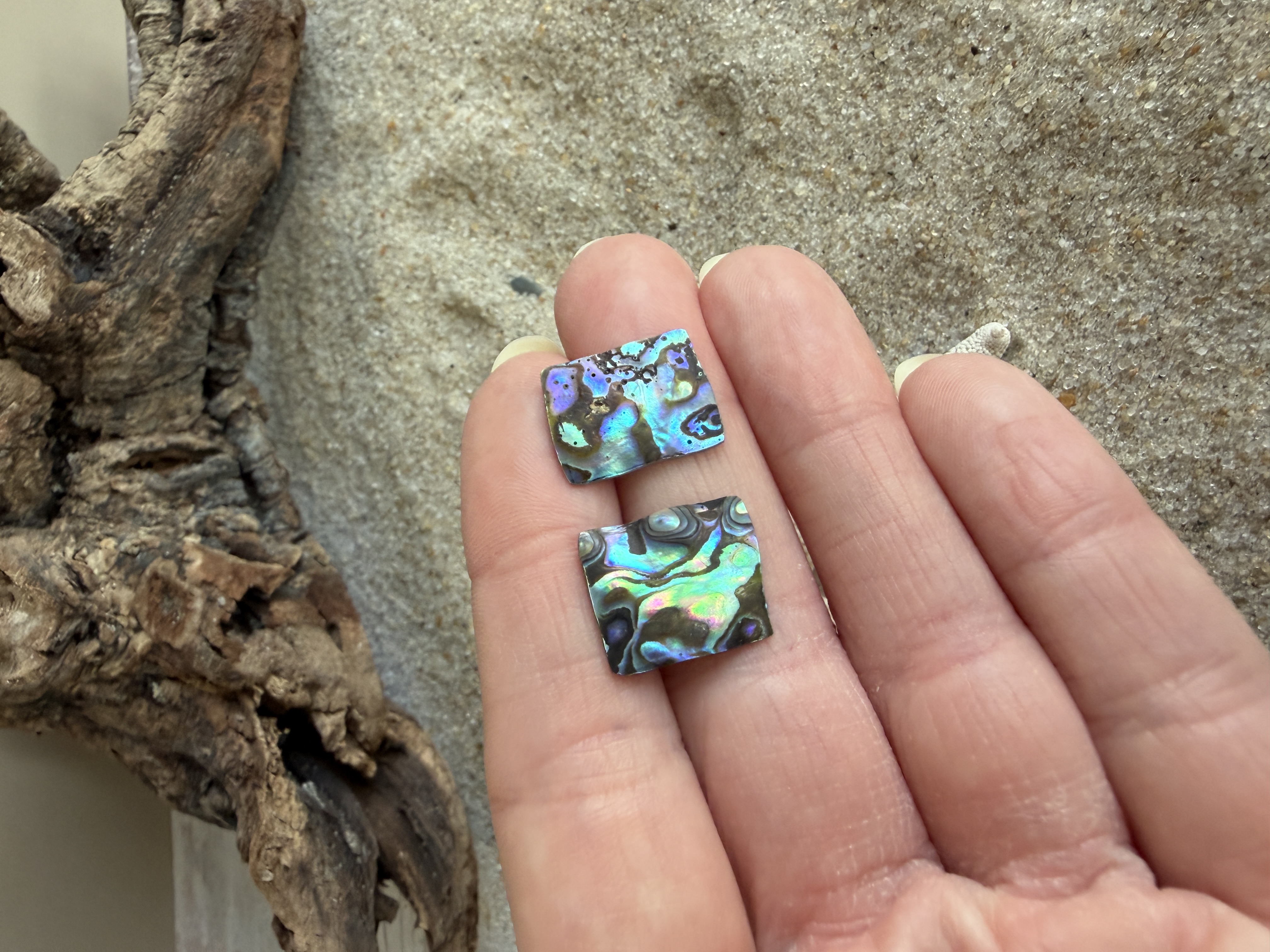 Abalone Shell Studs thumbnail 2