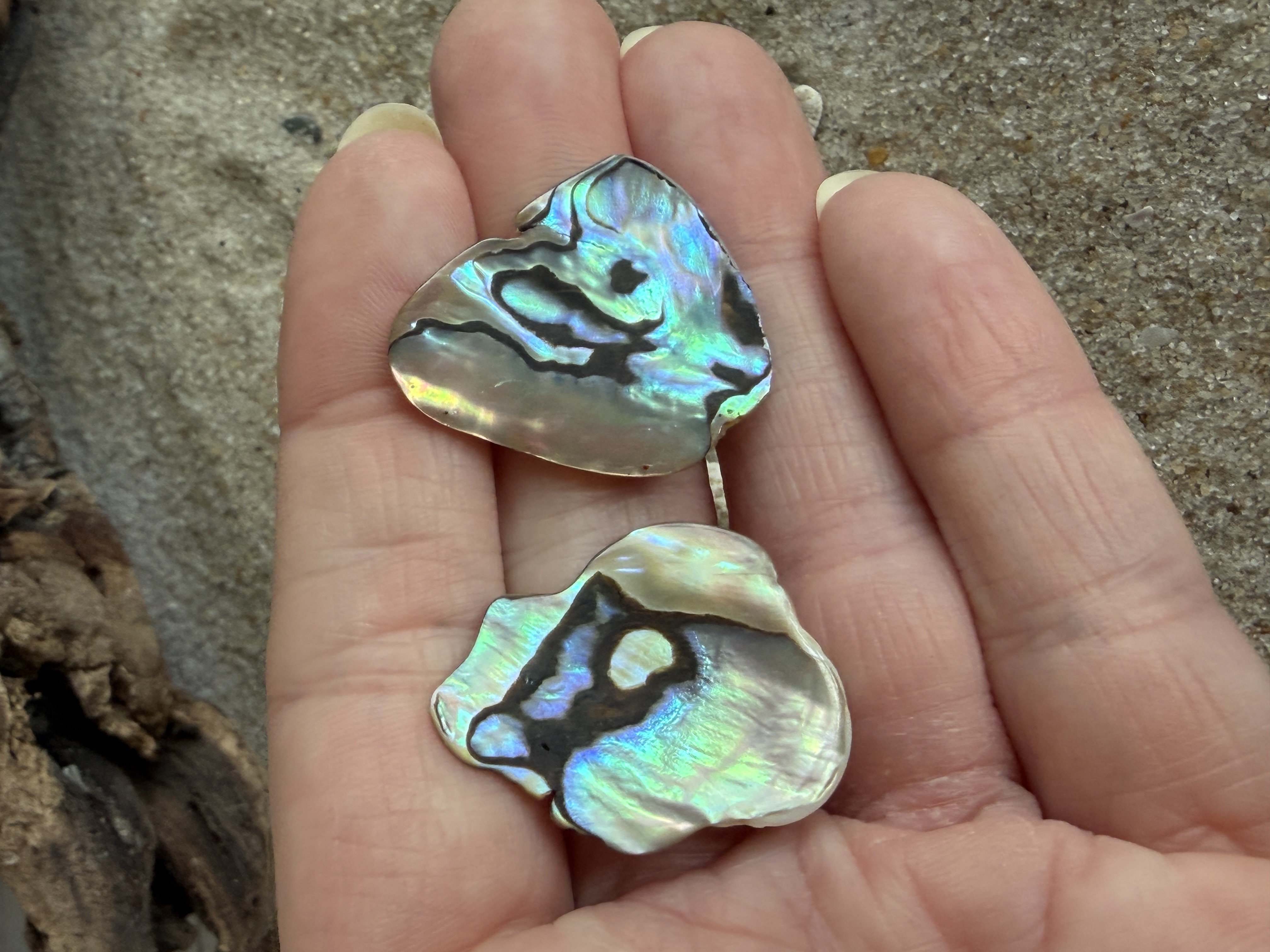 Abalone Shell Studs No. 1 image 2