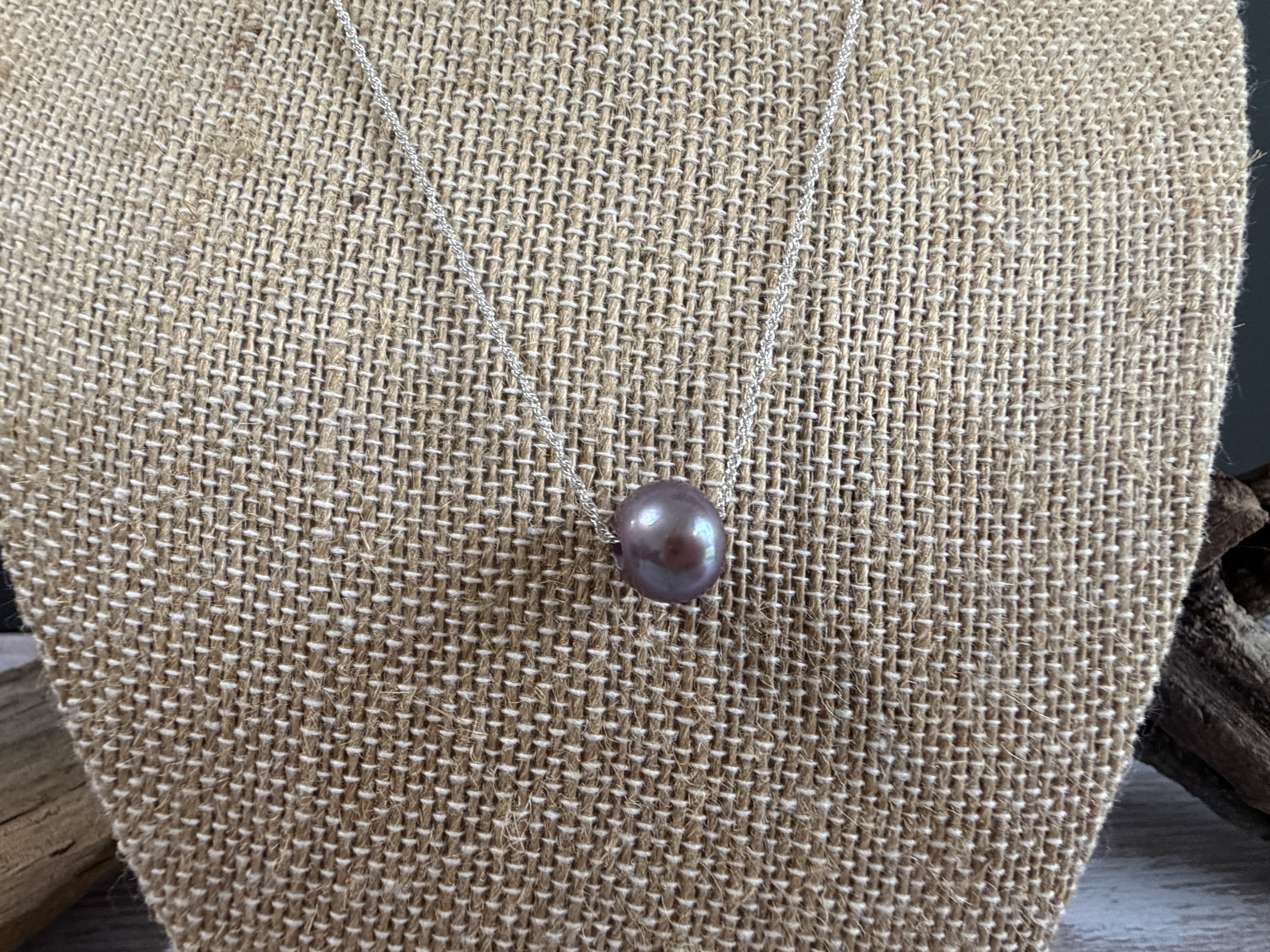 Floating Pearl Necklace  image 4
