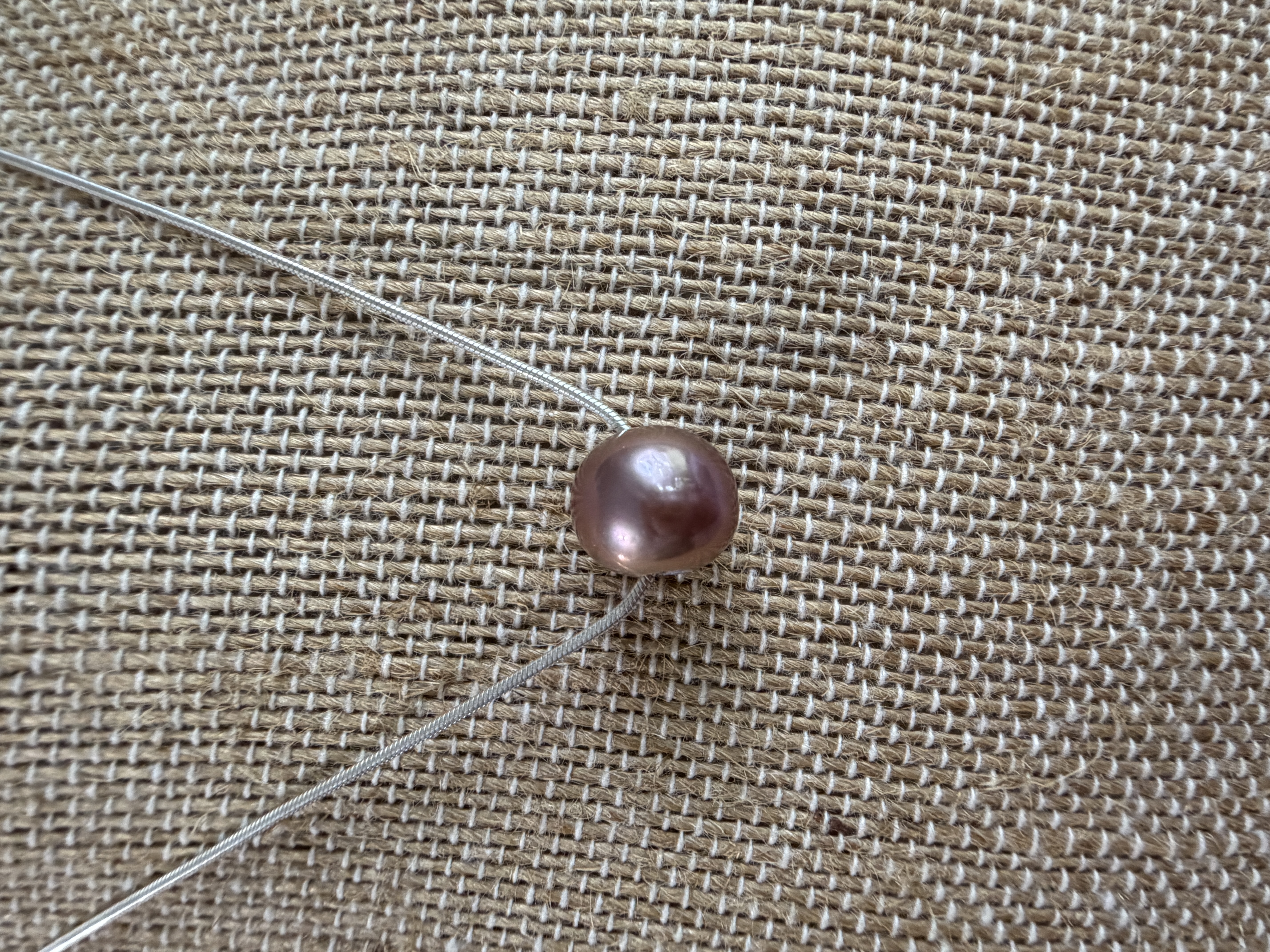 Floating Pearl Choker image 3
