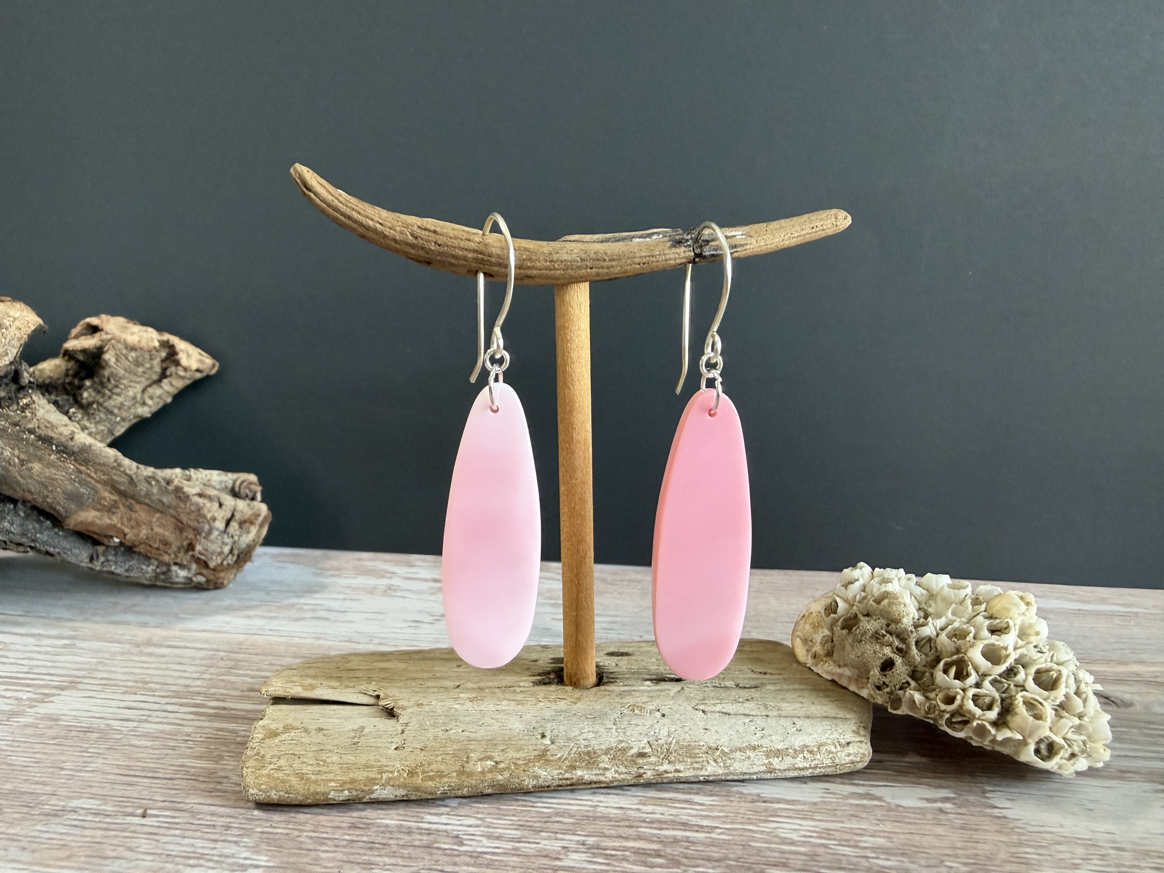 Conch Shell Dangle Earrings image 3