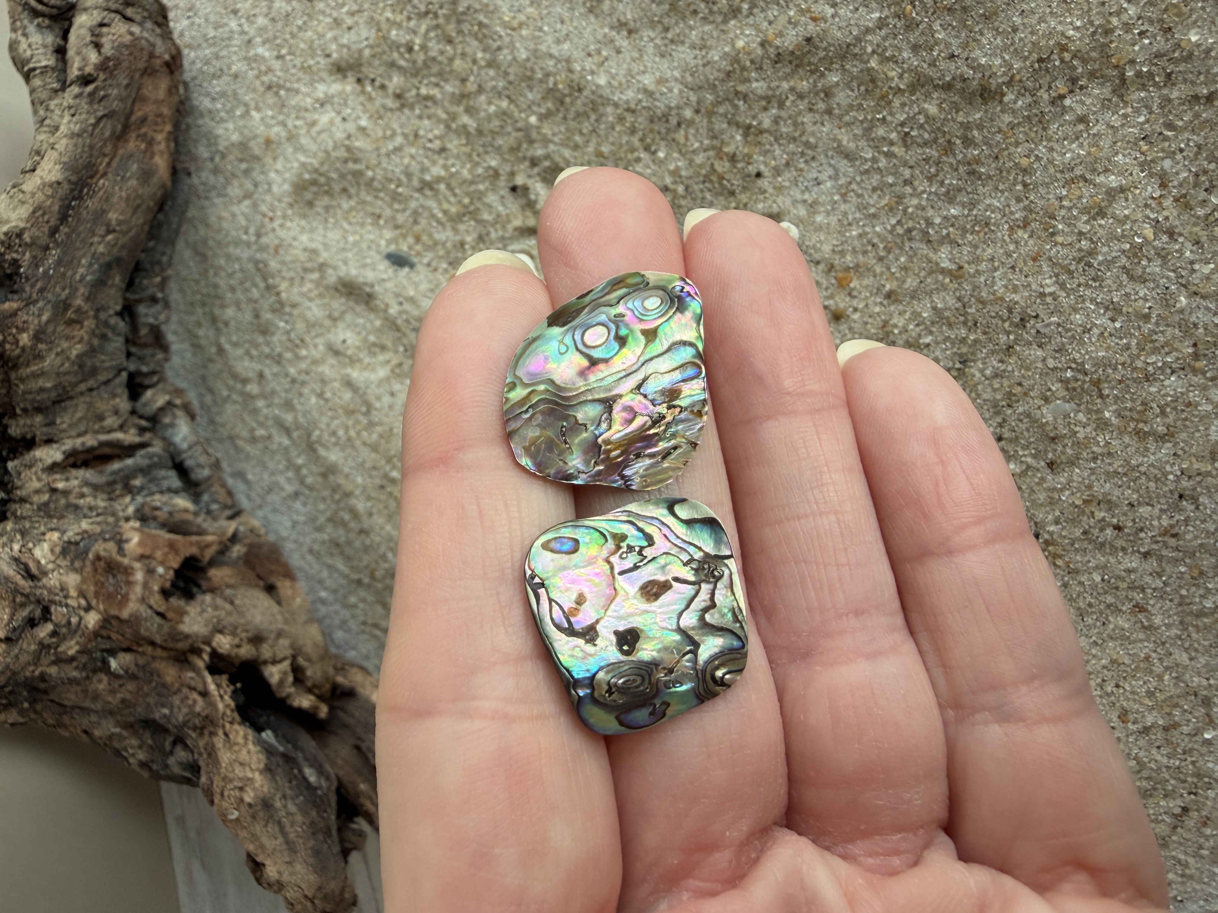 Abalone Shell Studs No. 3 image 2