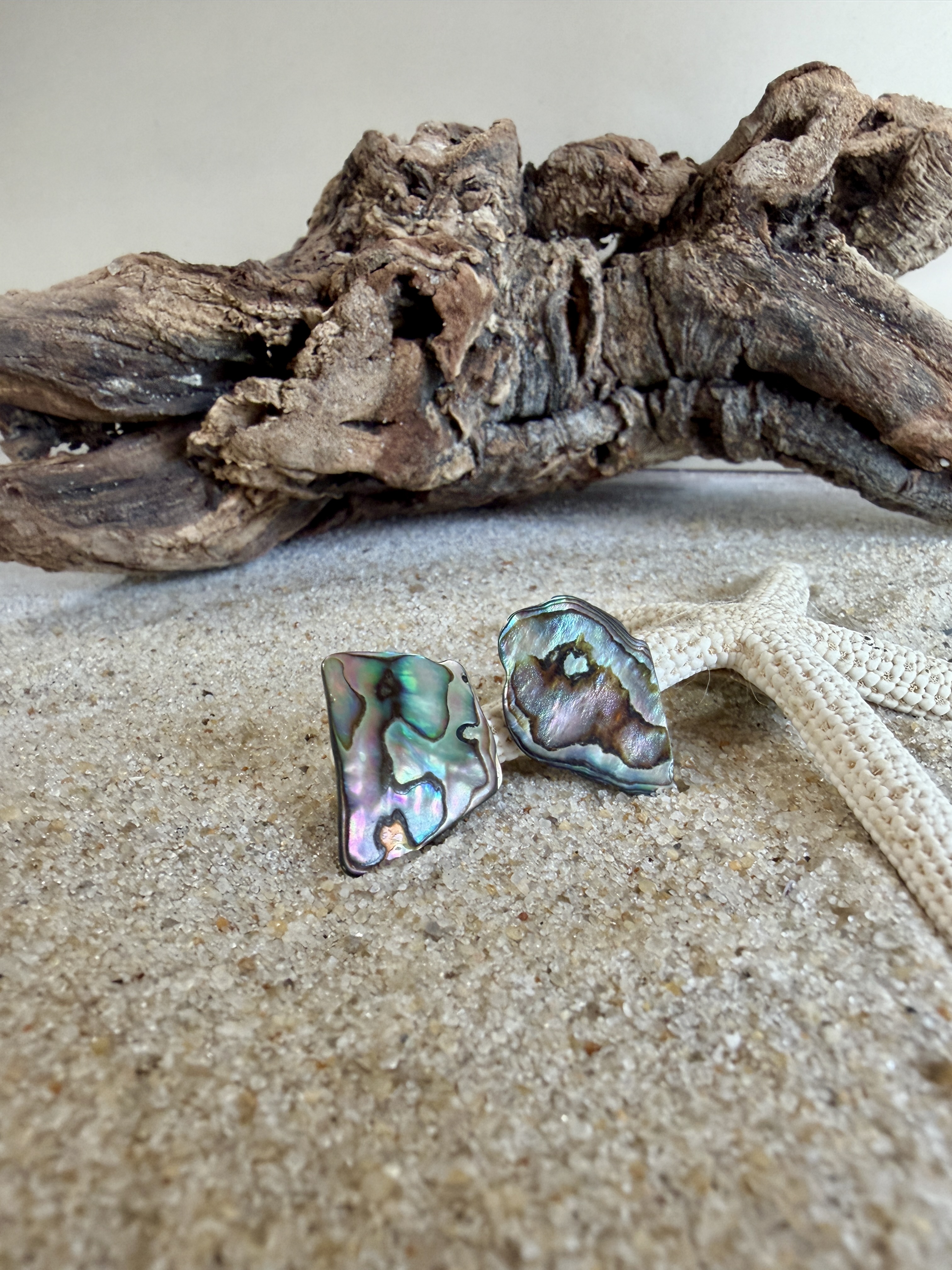 Abalone Shell Studs No. 11 image 2