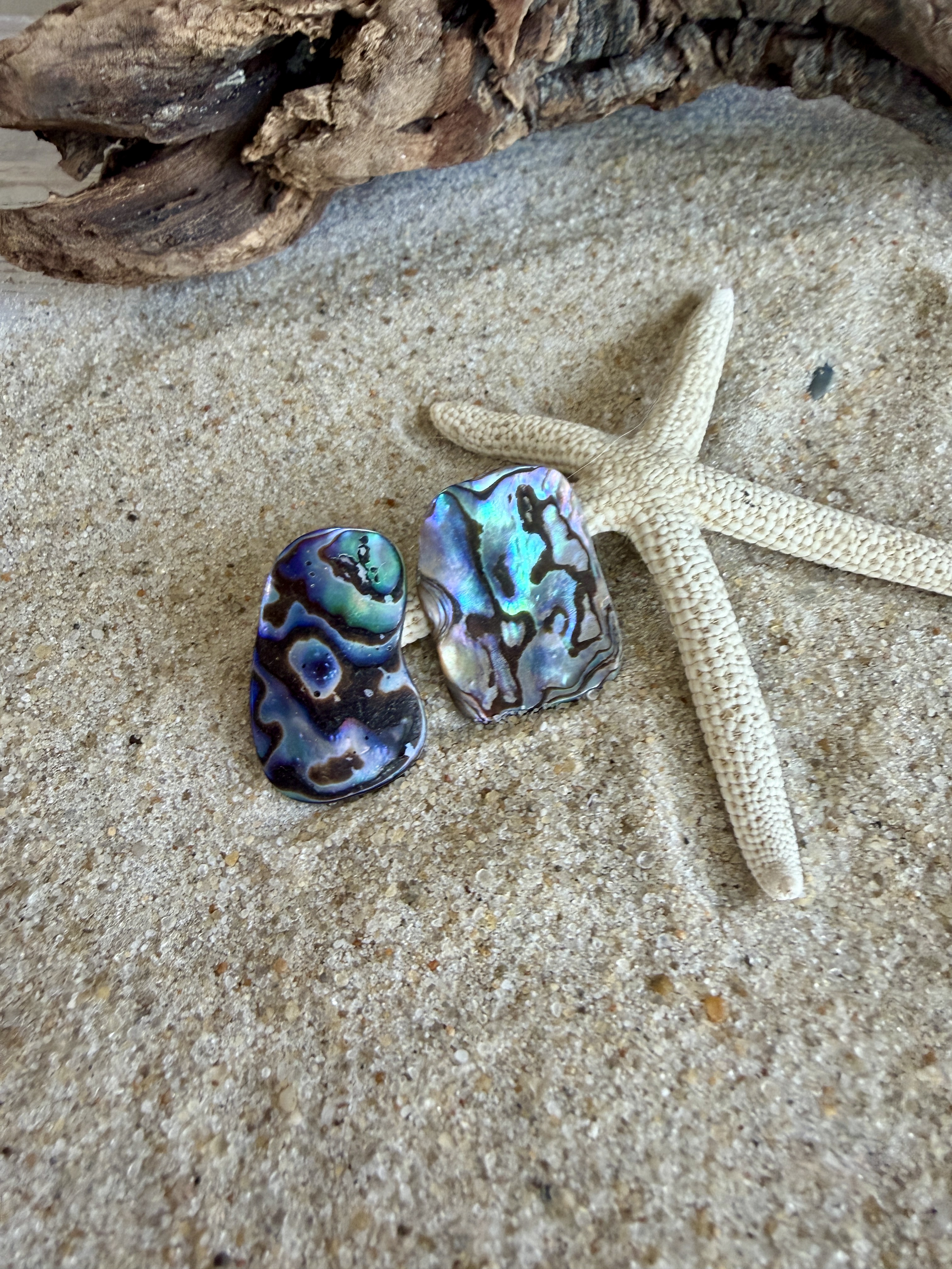 Abalone Shell Studs No. 10 image 2