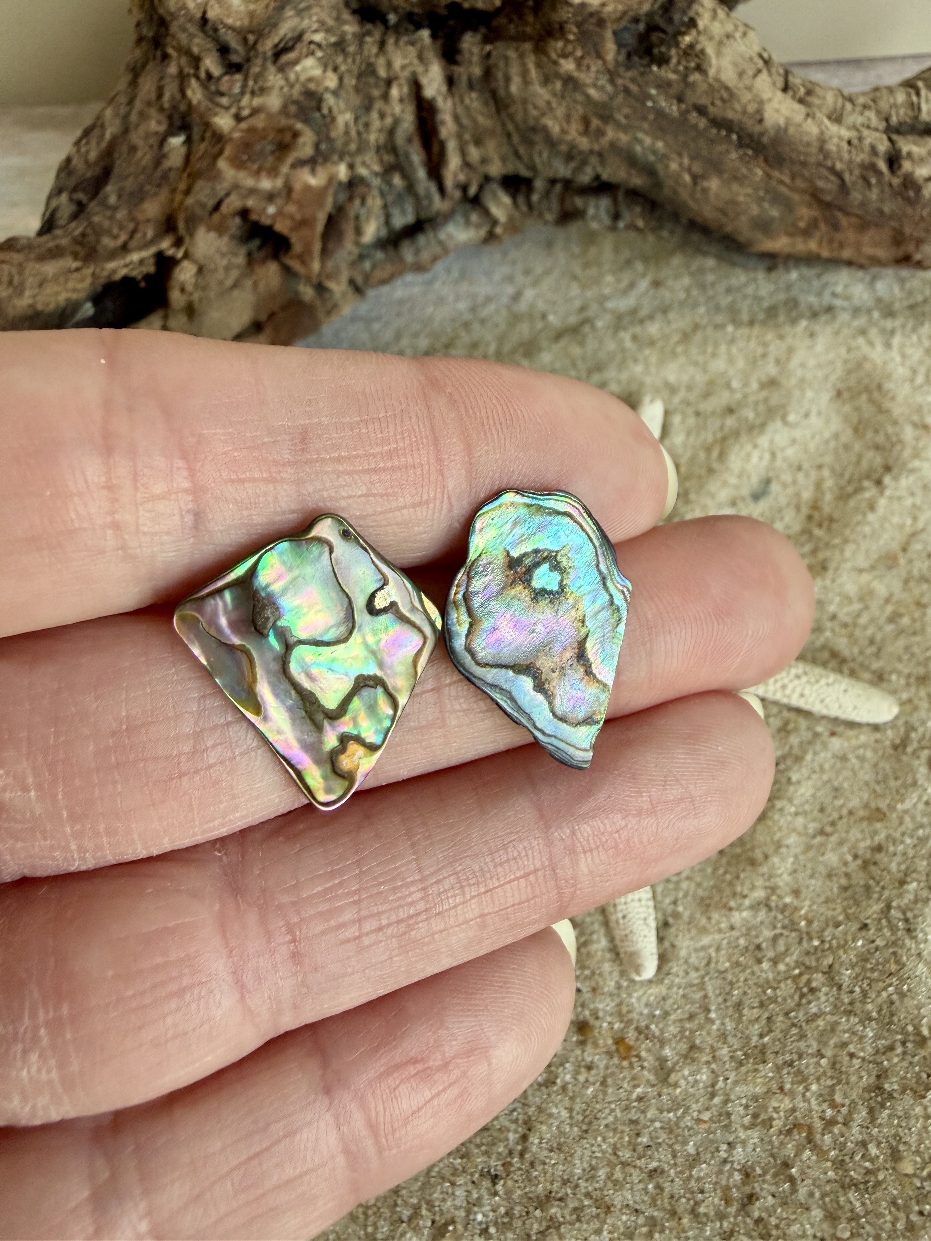 Abalone Shell Studs No. 11 image 4