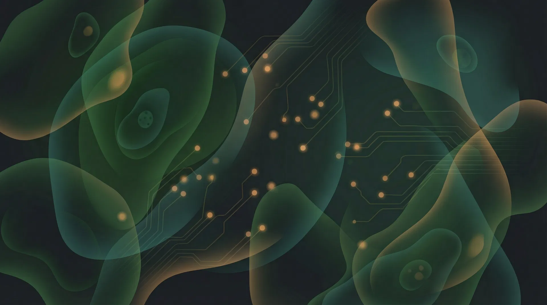 Abstract geometric pattern representing integrated growth strategies