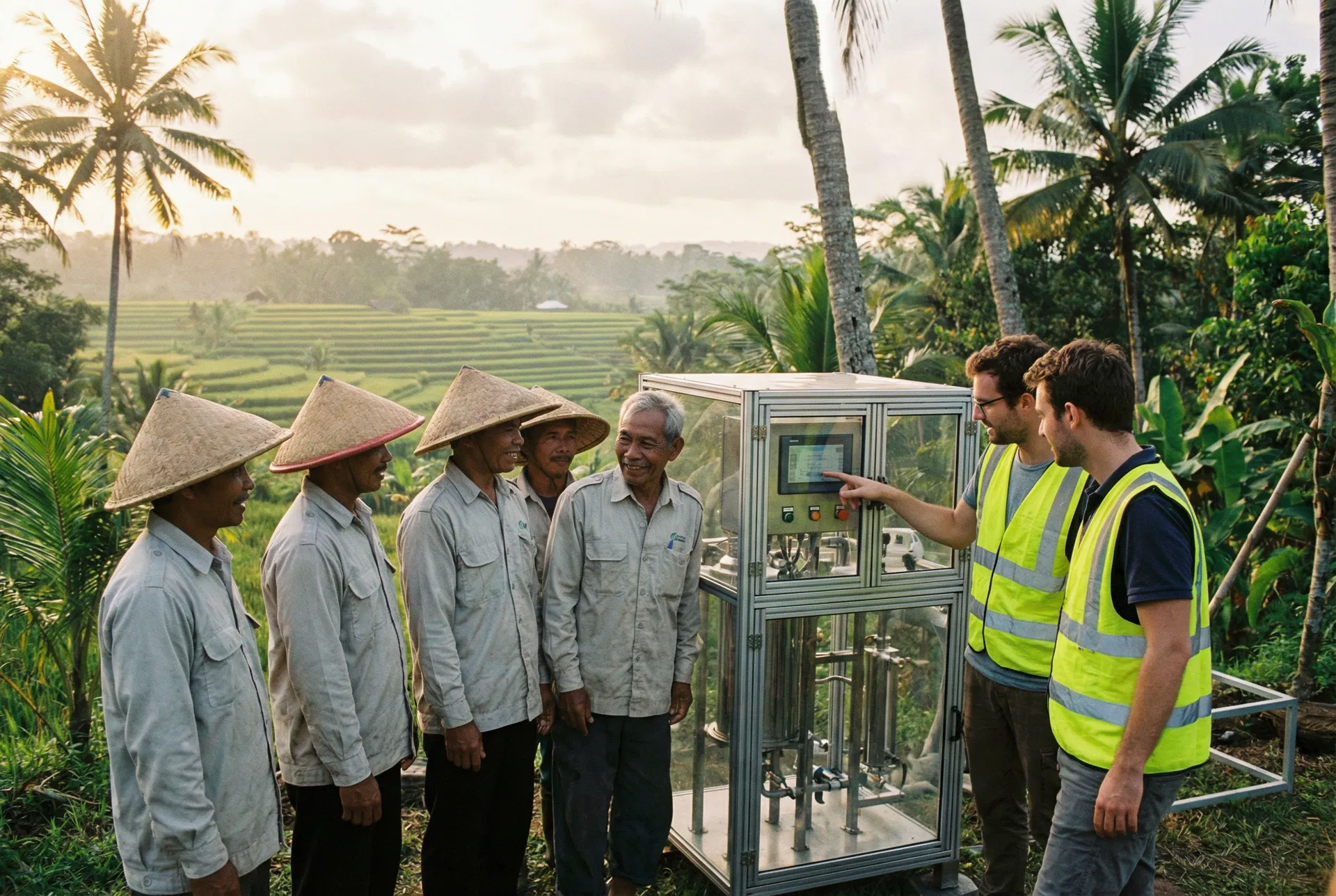 Local empowerment through technology transfer