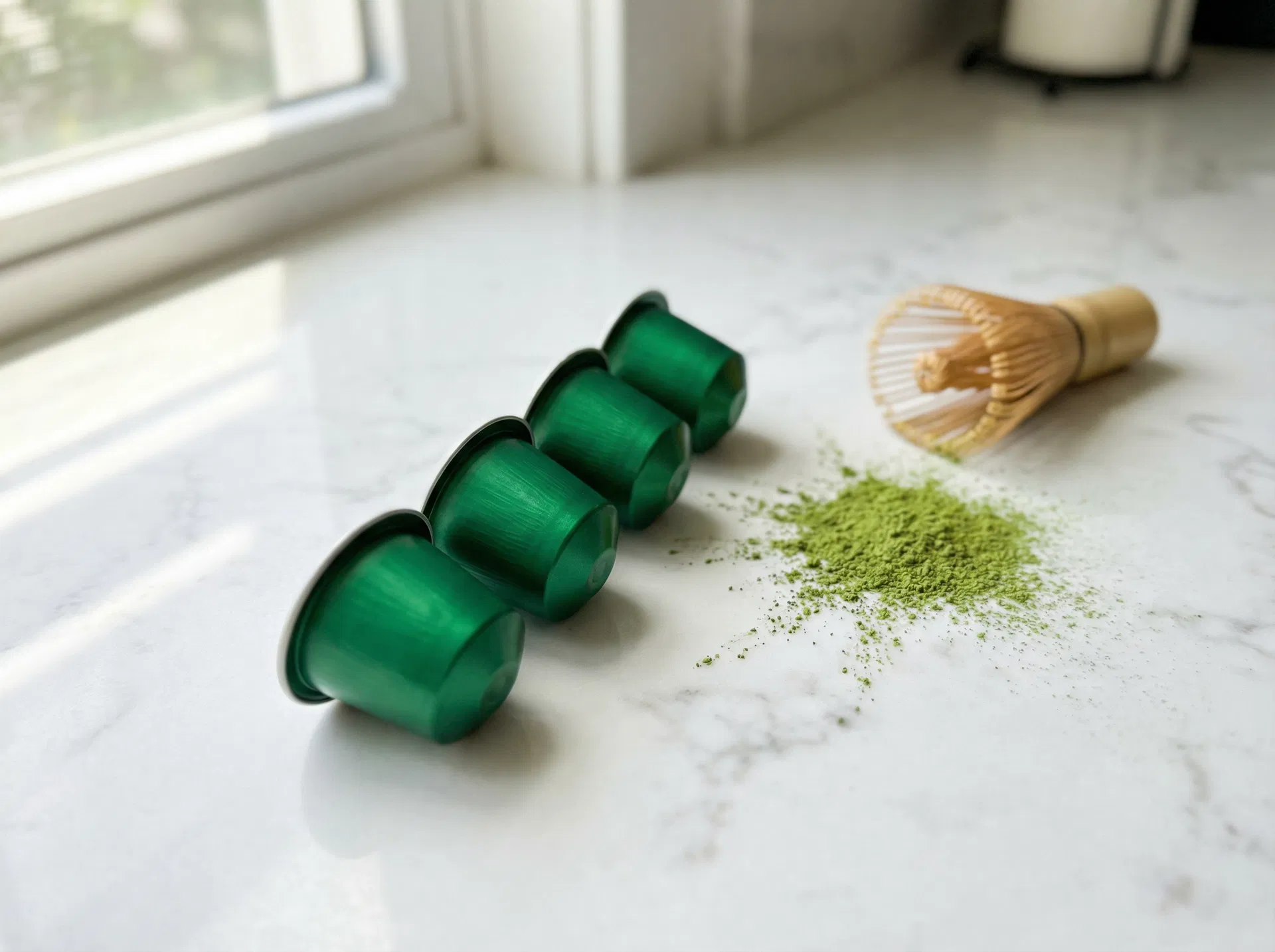 كبسولات الماتشا