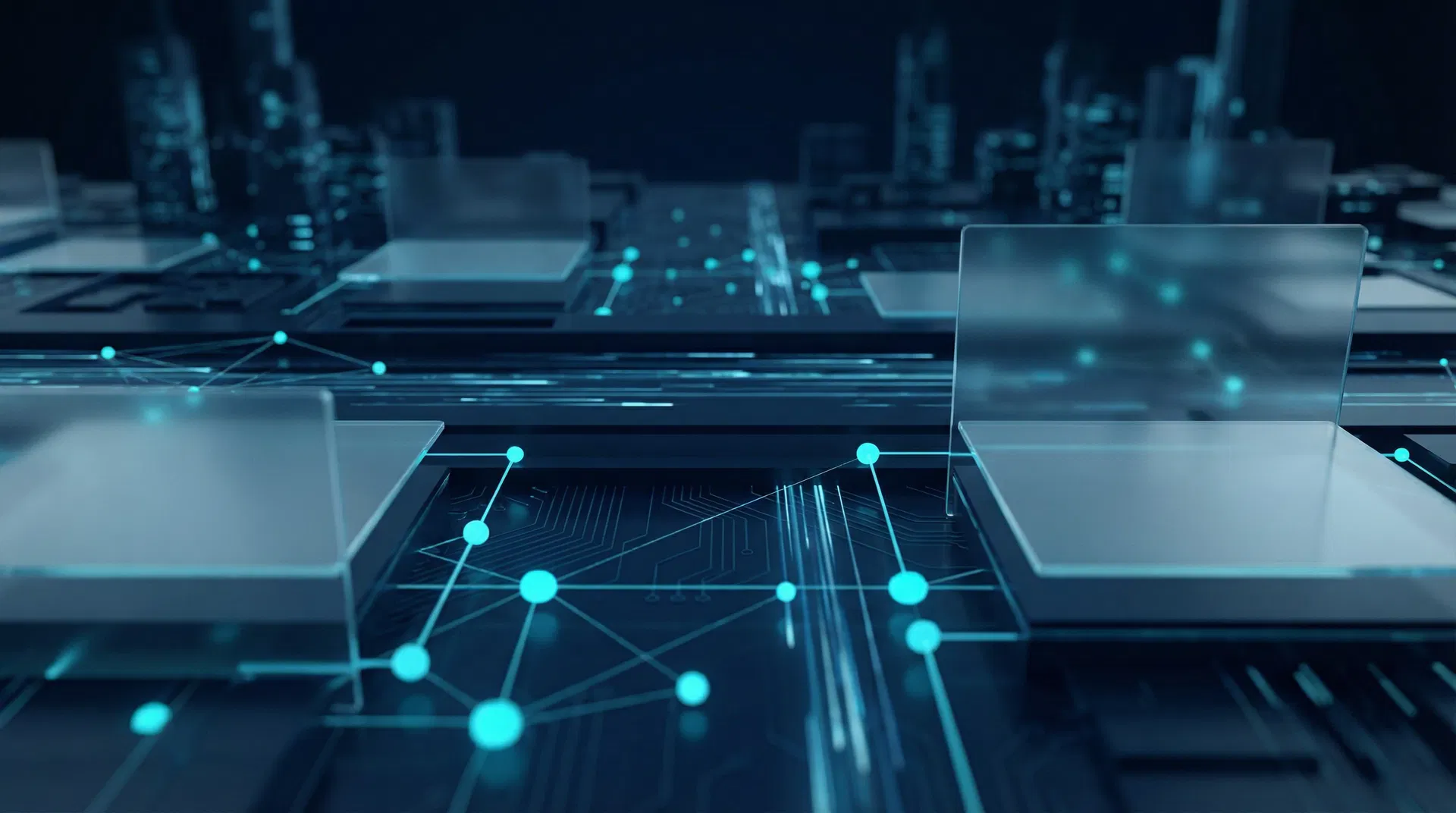 Abstract Technology Background