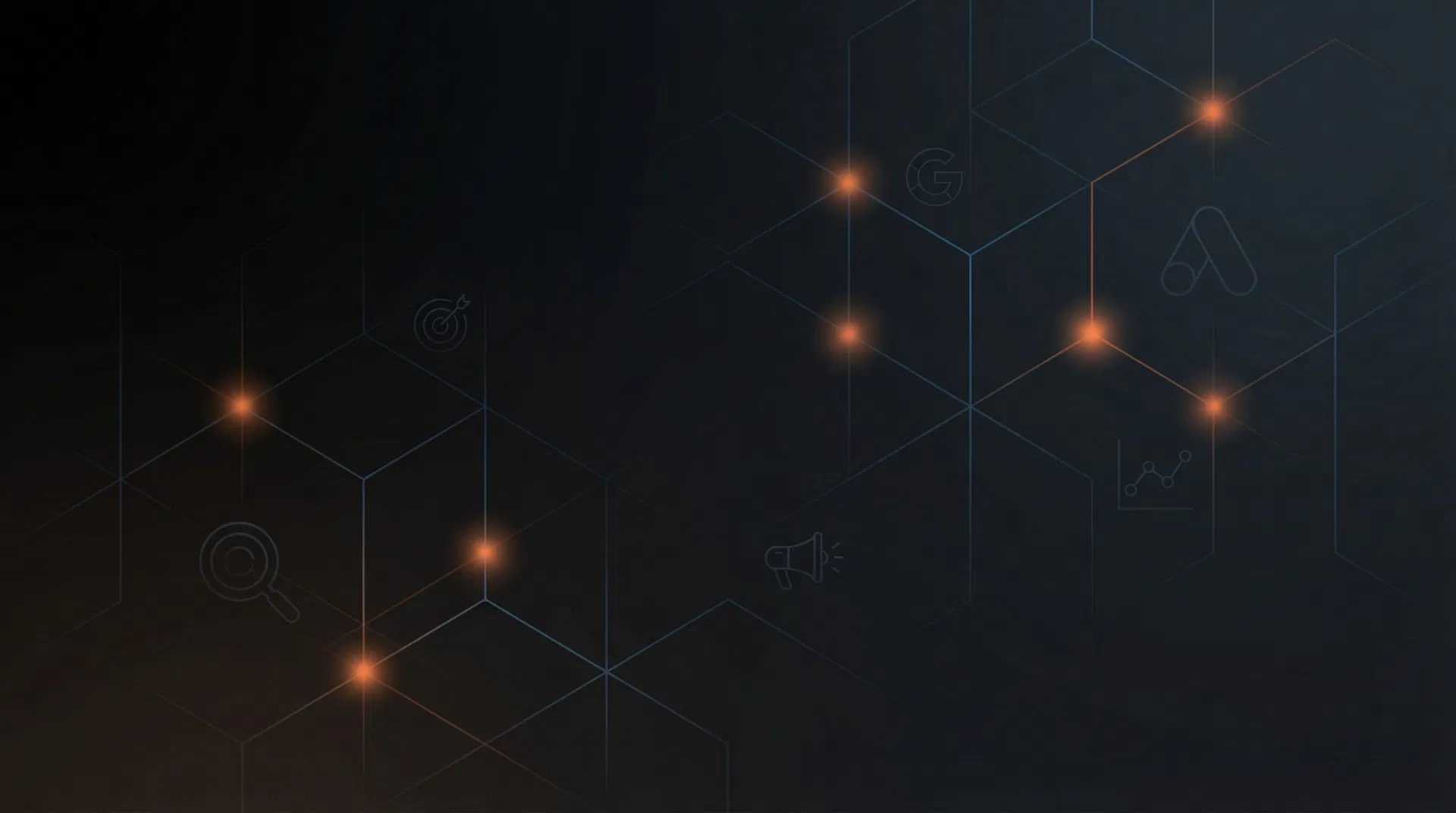 Arrière-plan section services Google Ads Digital One Media