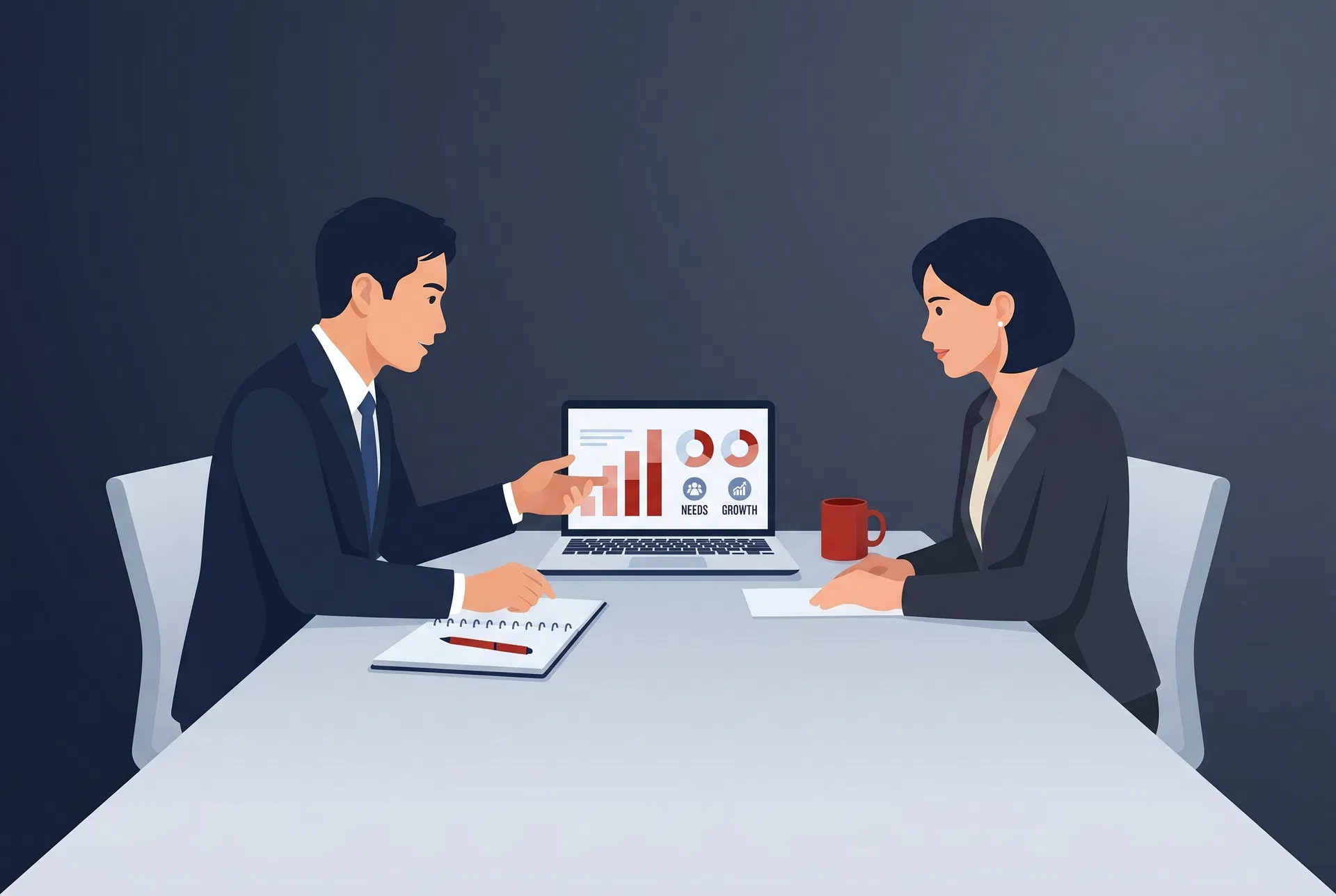 ニーズが顕在化している企業に直接提案