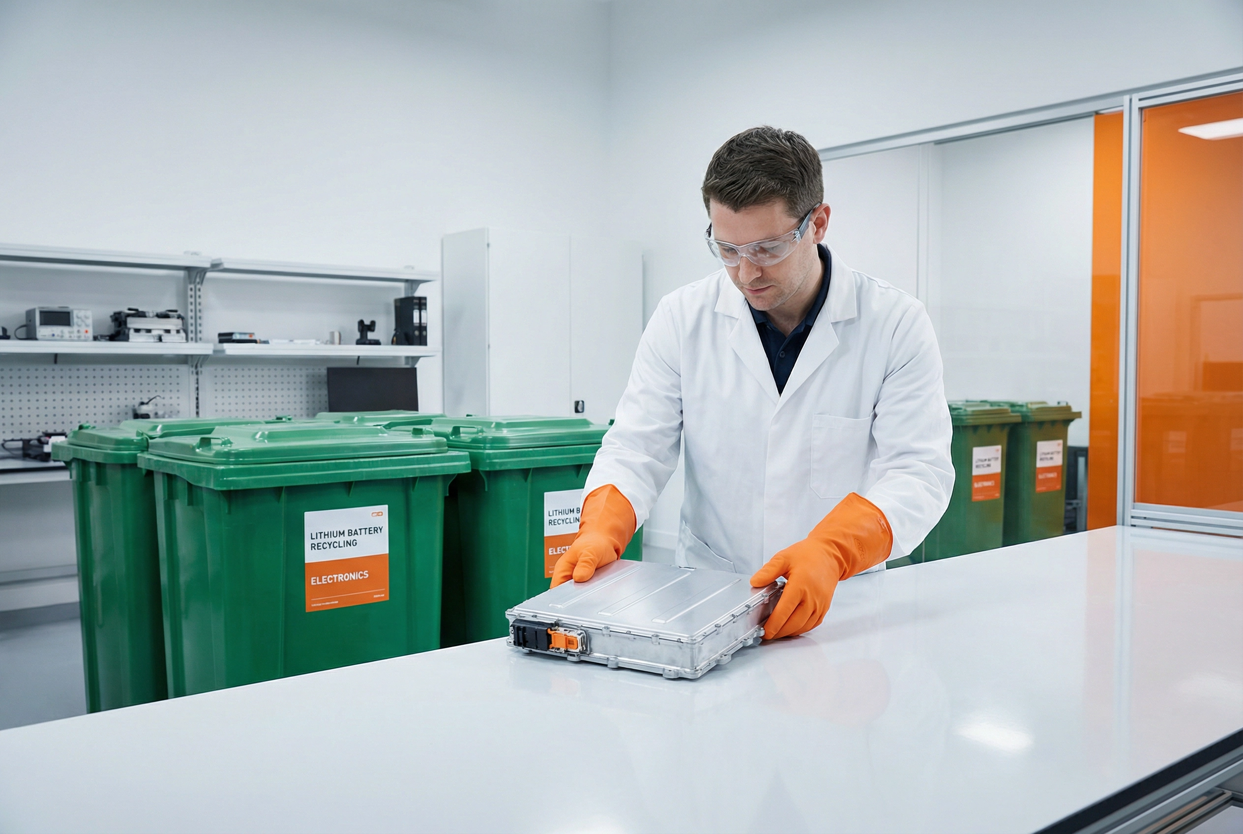 Fachgerechte Entsorgung von Elektronik und Akkus