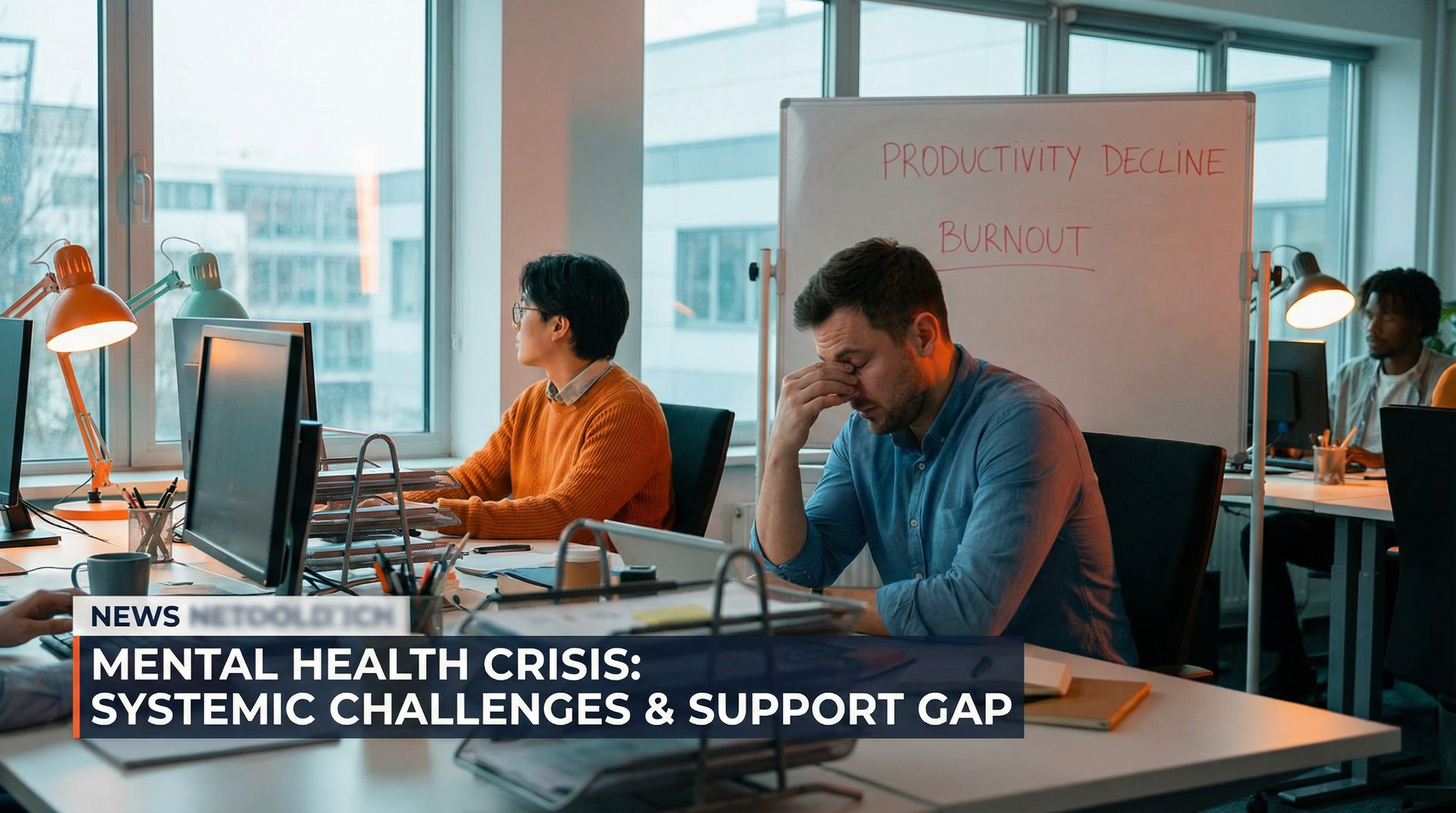 Saúde mental vira o principal limitador de produtividade