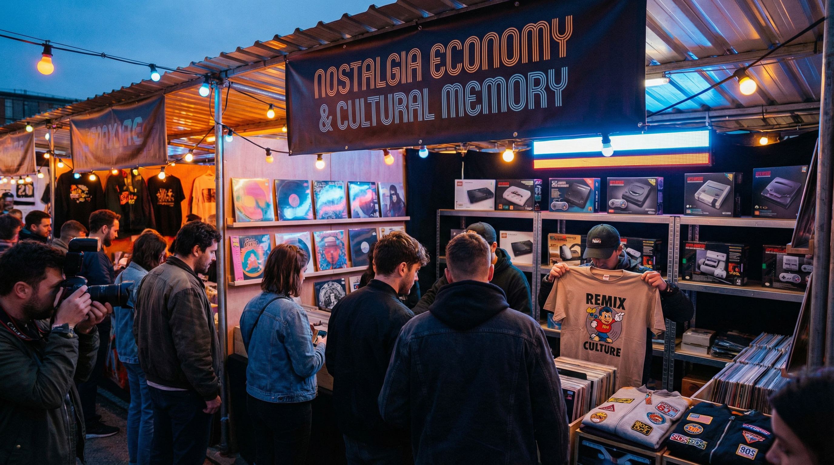 Nostalgia vira motor de consumo, mas em modo remix